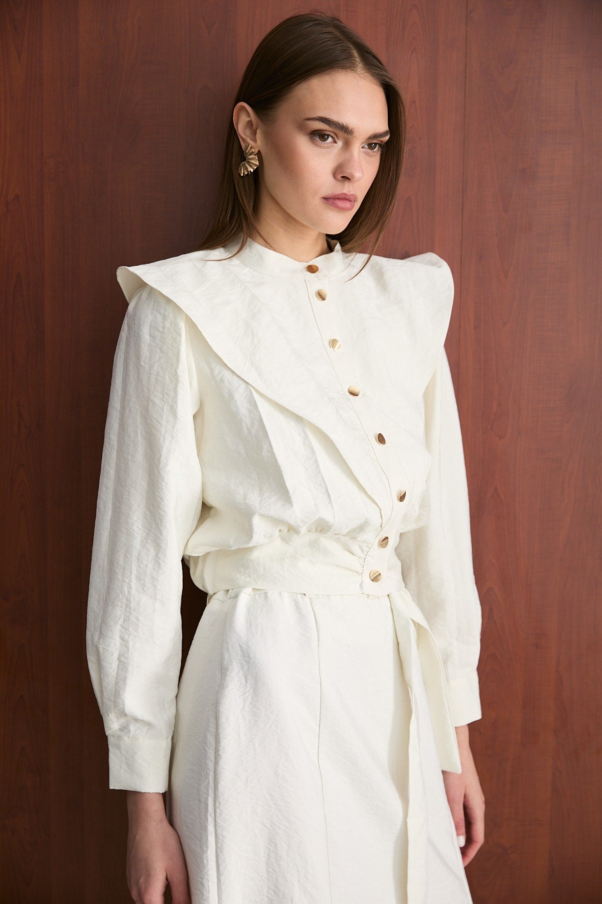 Düğmeli Bomber Ceket 32-2778