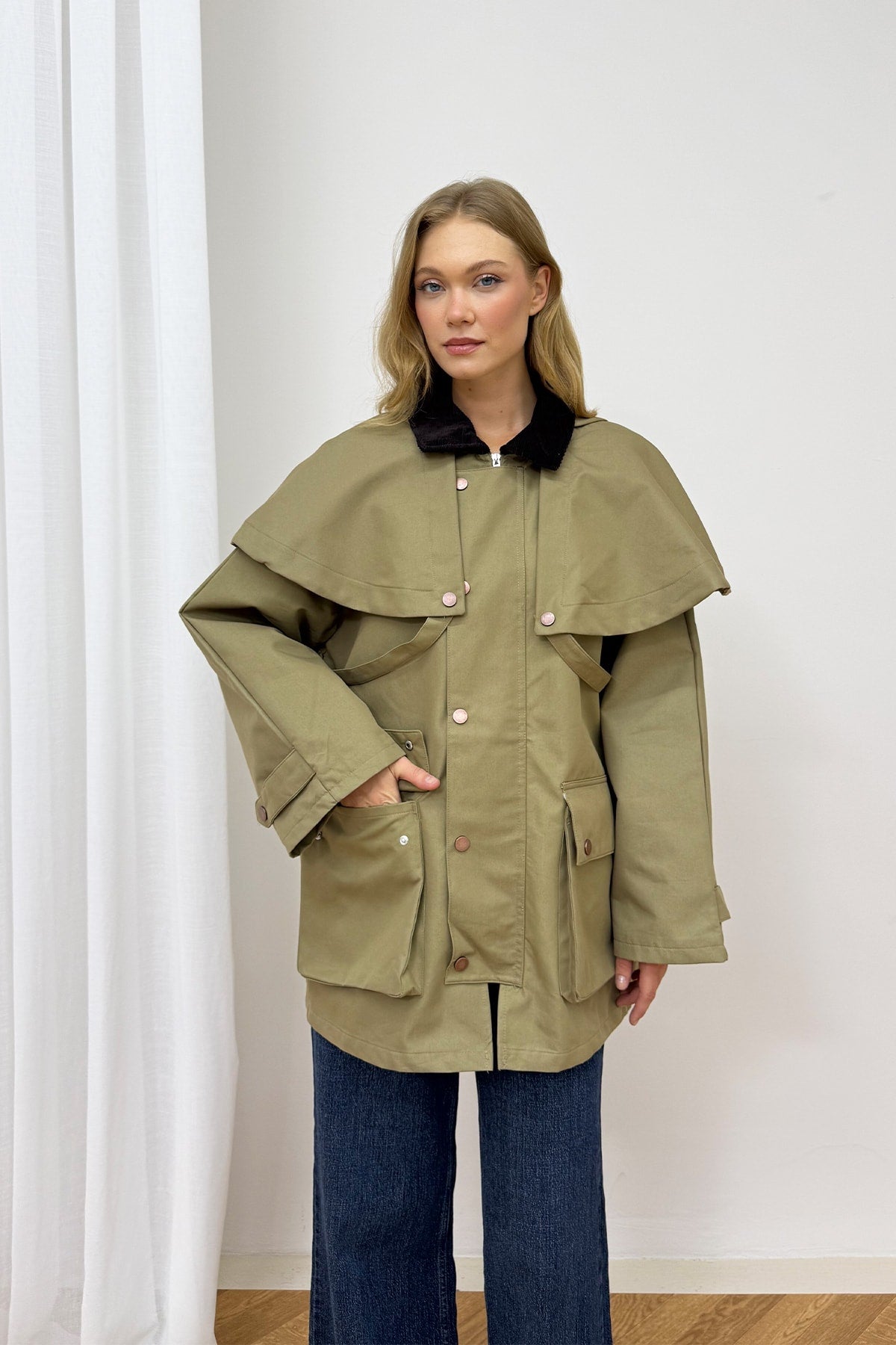Çıtçıtlı Parka 86-0630