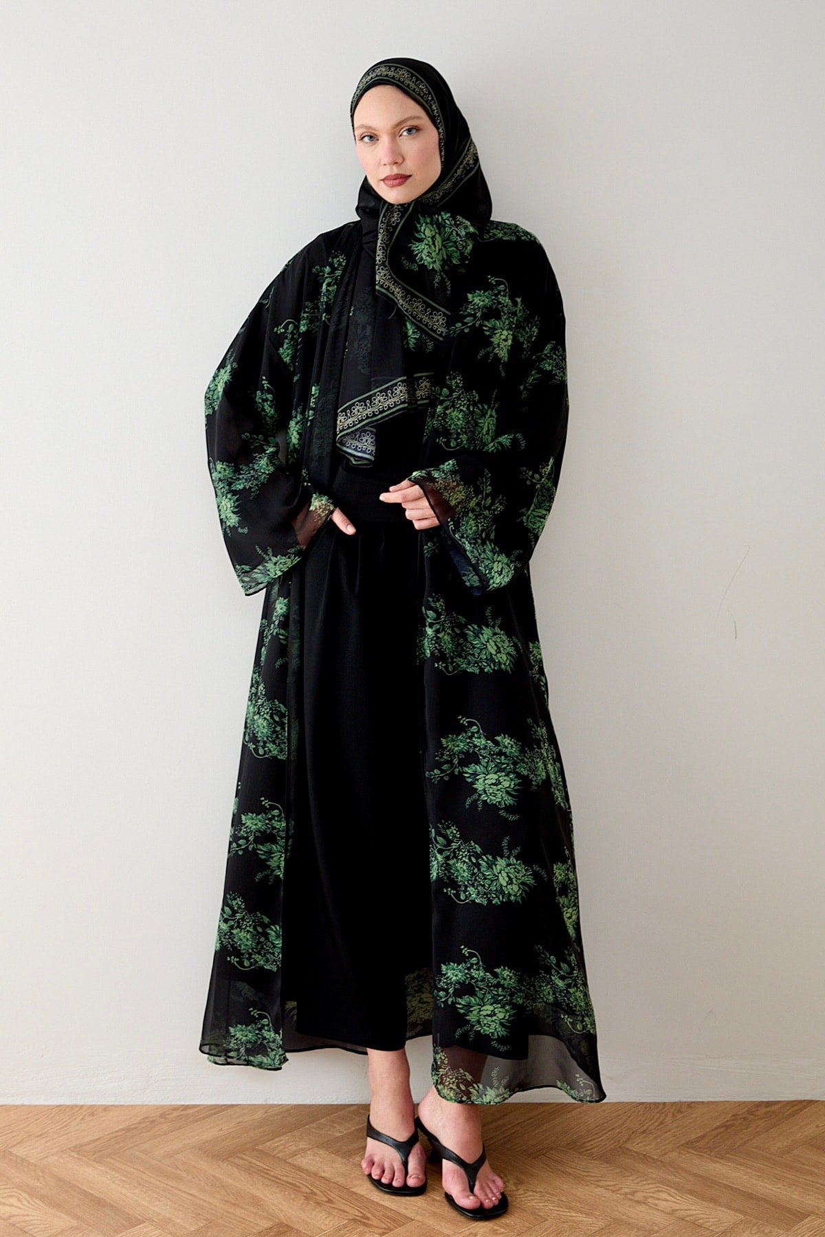Abaya Şal Takım 12-39101