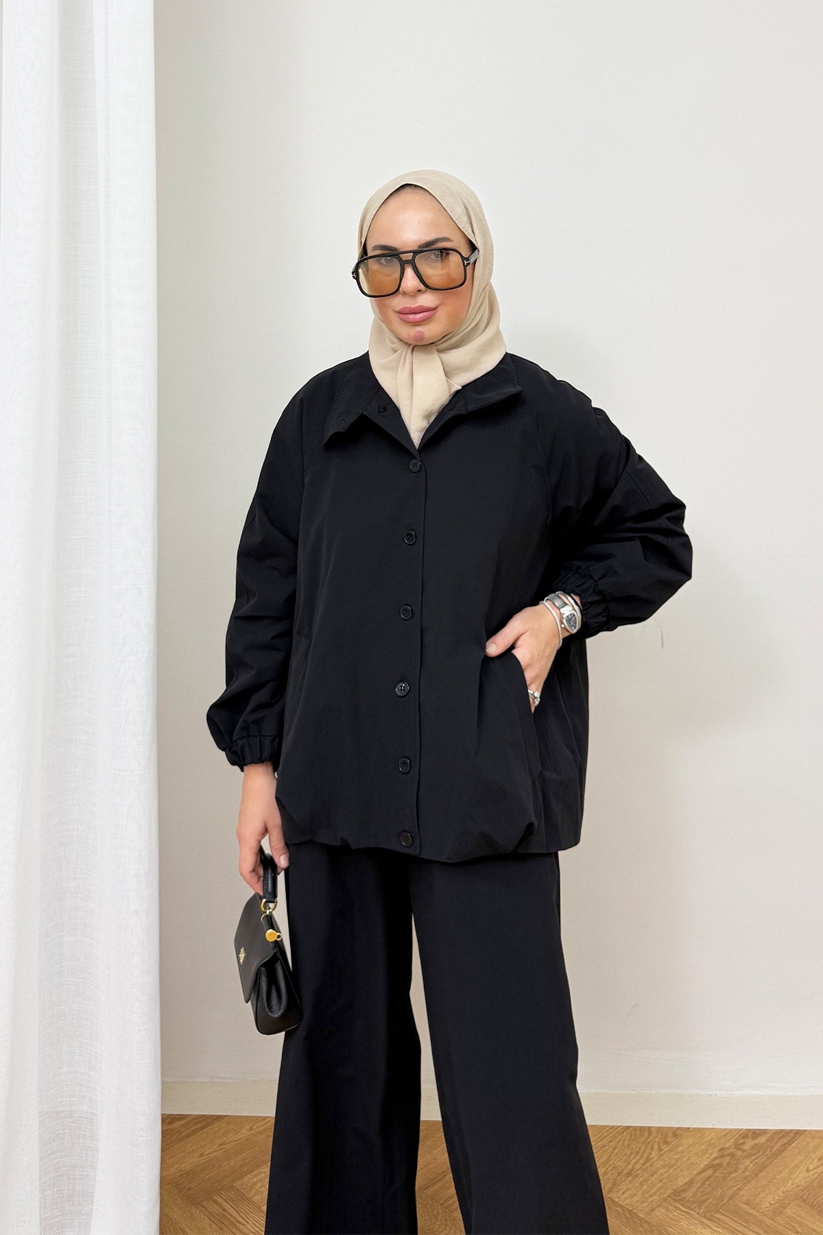 Trench Pantolonlu Takım 3-4578