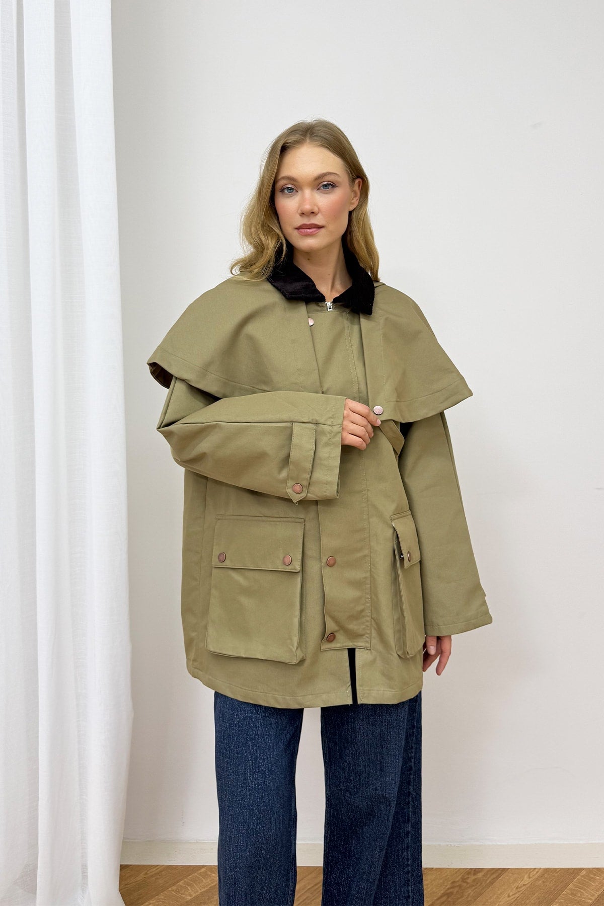 Çıtçıtlı Parka 86-0630