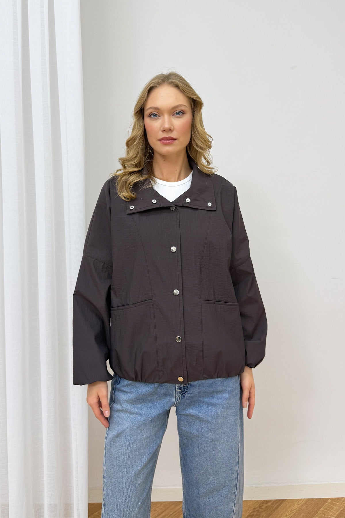 Çıtçıtlı Bomber Ceket 12-70207