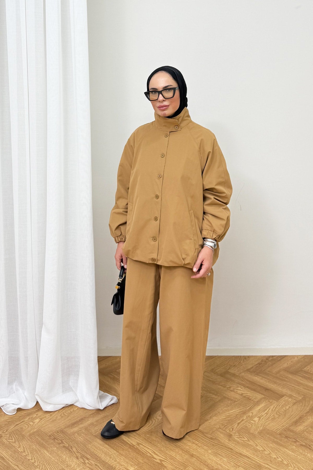 Trench Pantolonlu Takım 3-4578