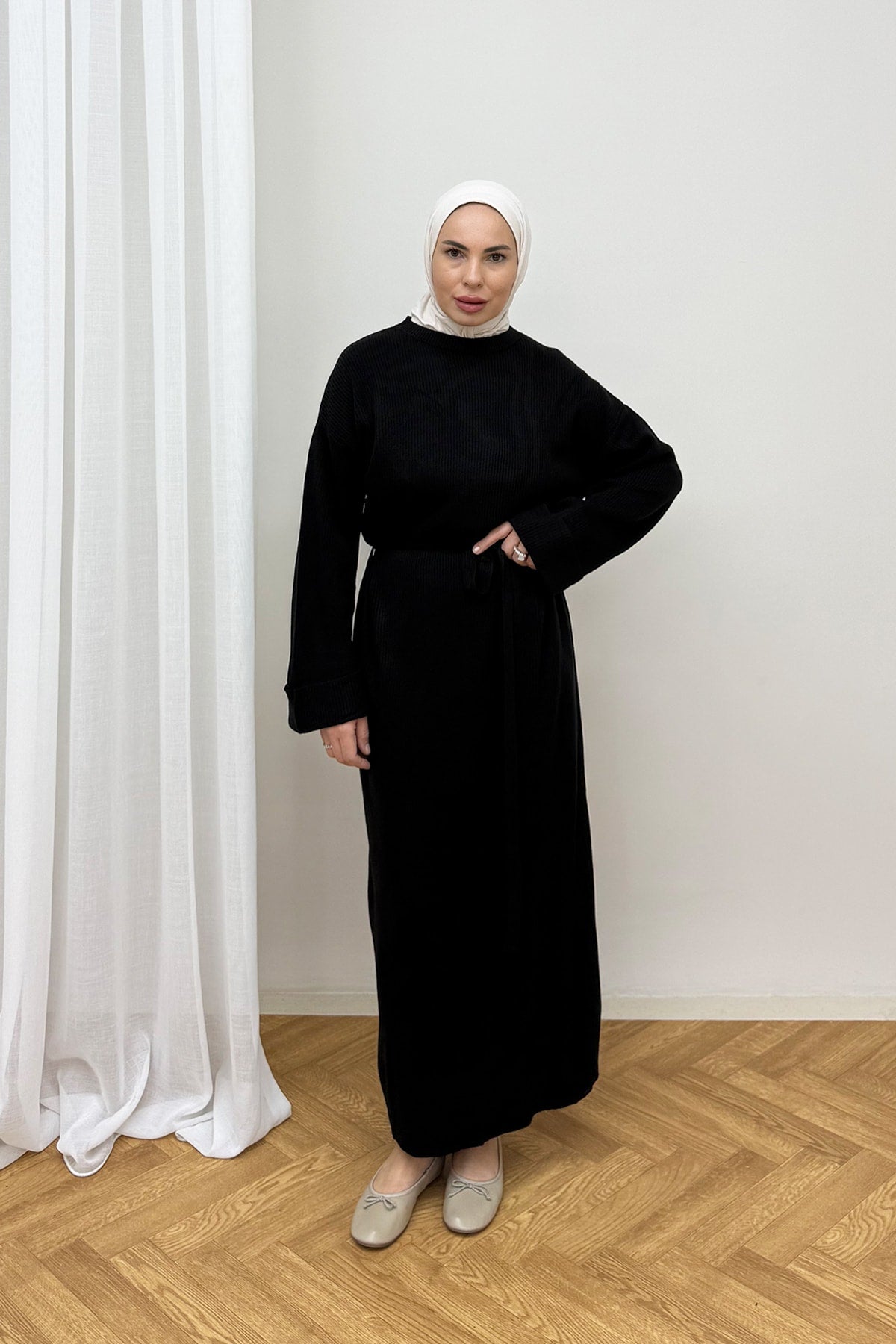 Triko Elbise 80-8419