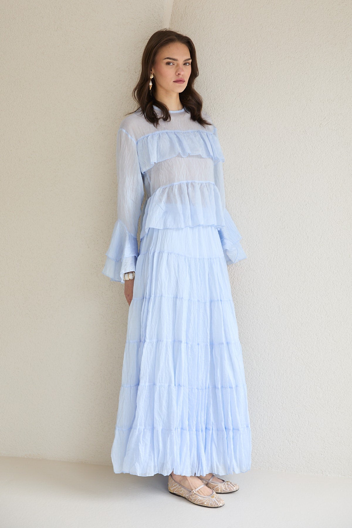 Tül Kat Kat Etek 32-2799