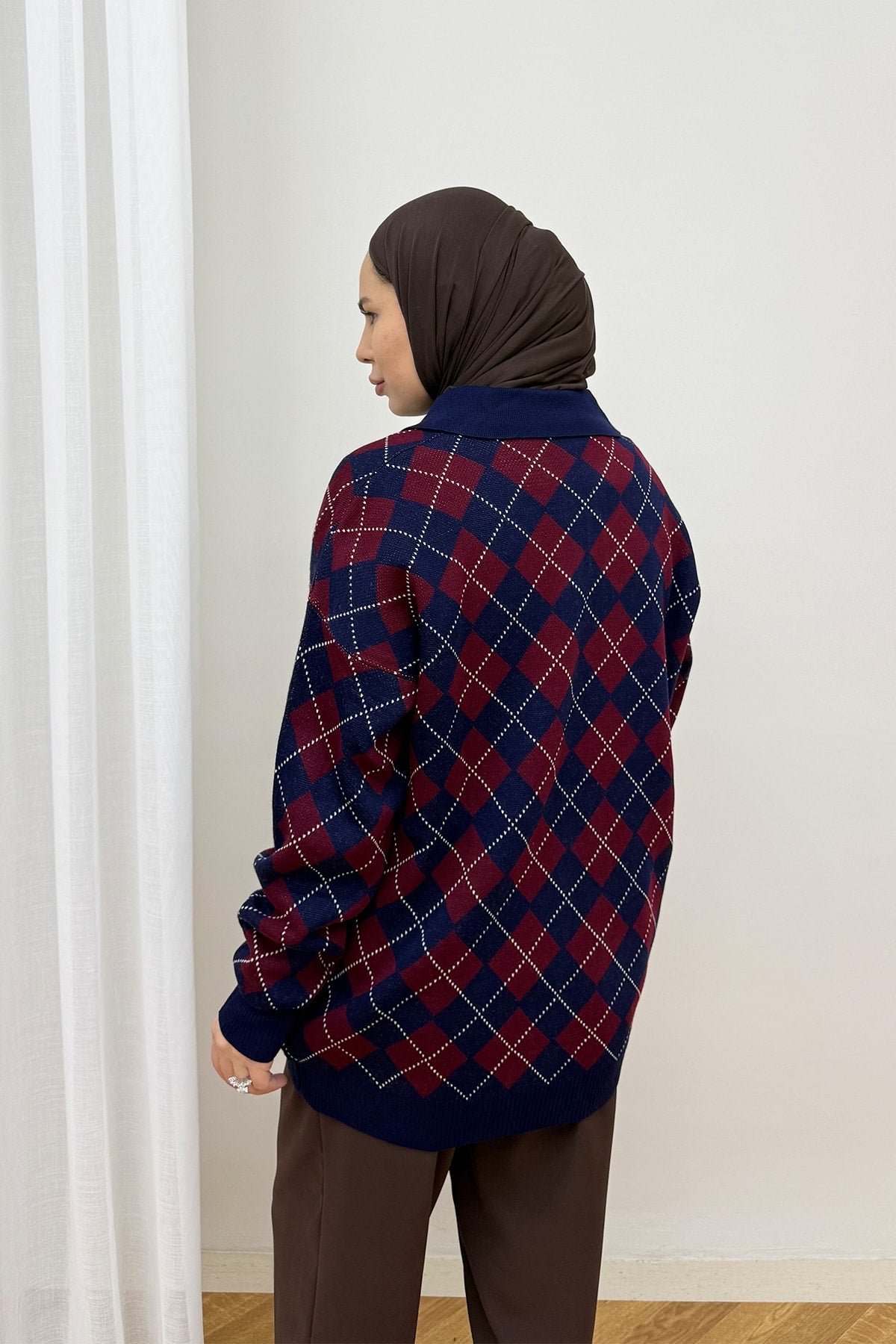 Desenli Triko Kazak 87-25790