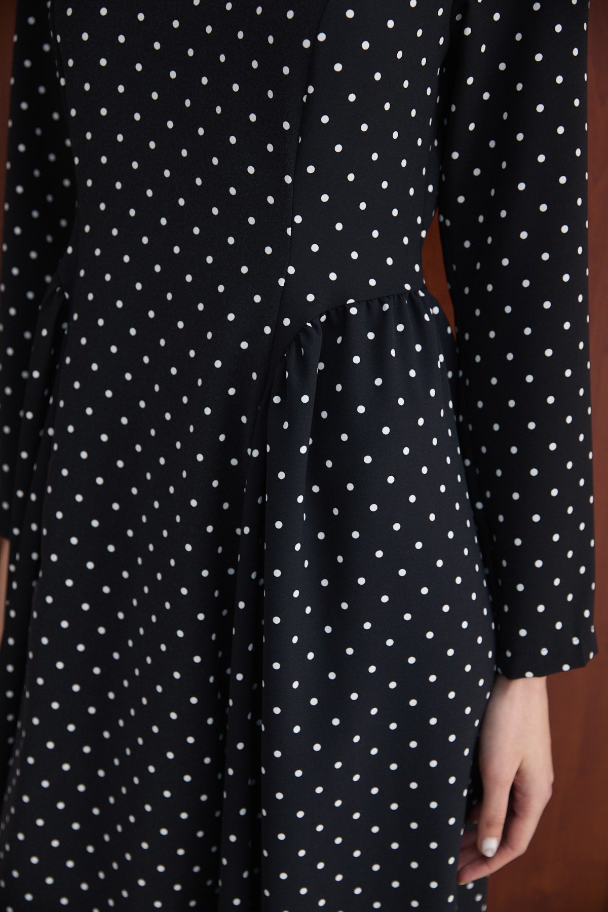 Puantiye Elbise 32-2764