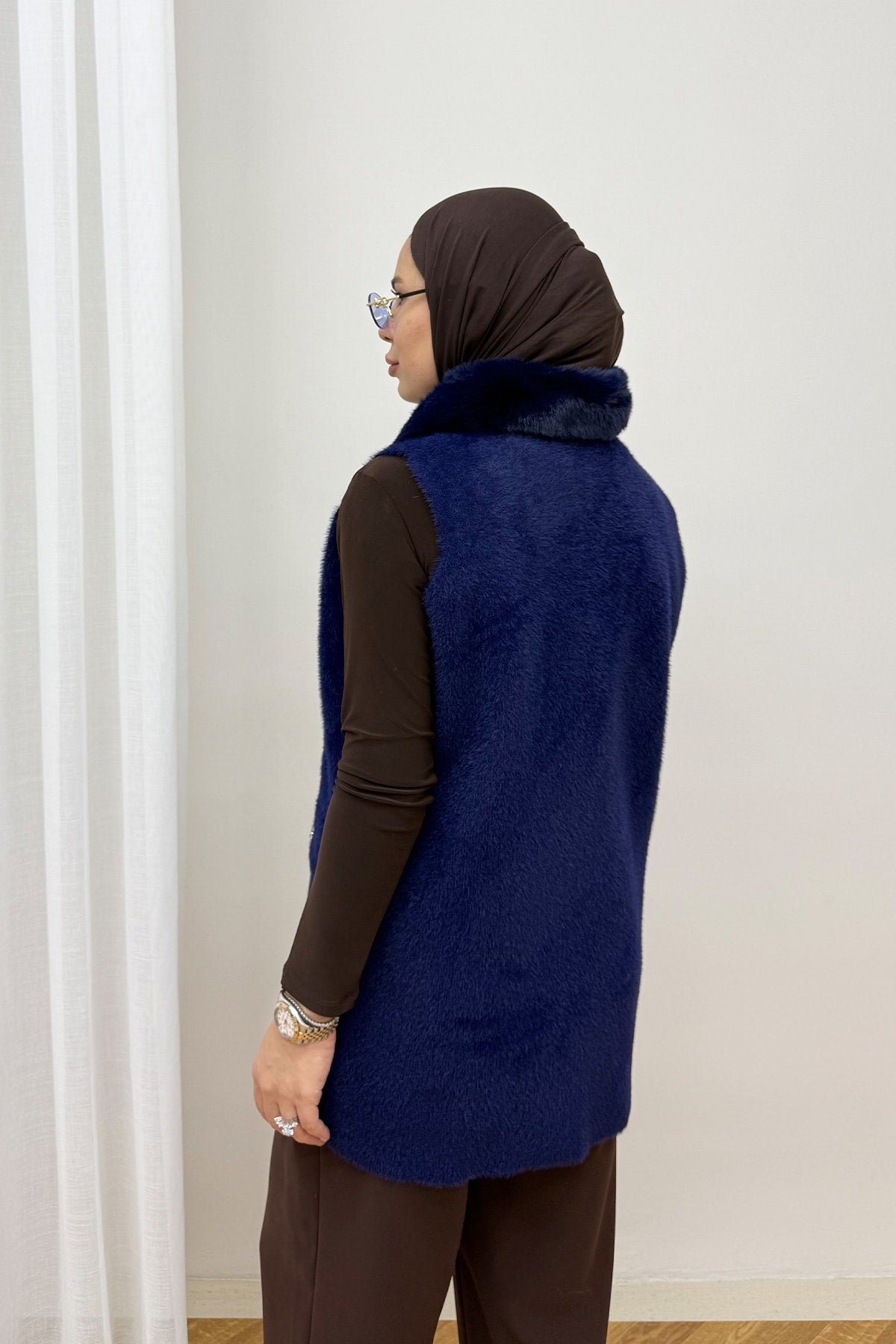 Kürk Yaka Yelek 87-26100