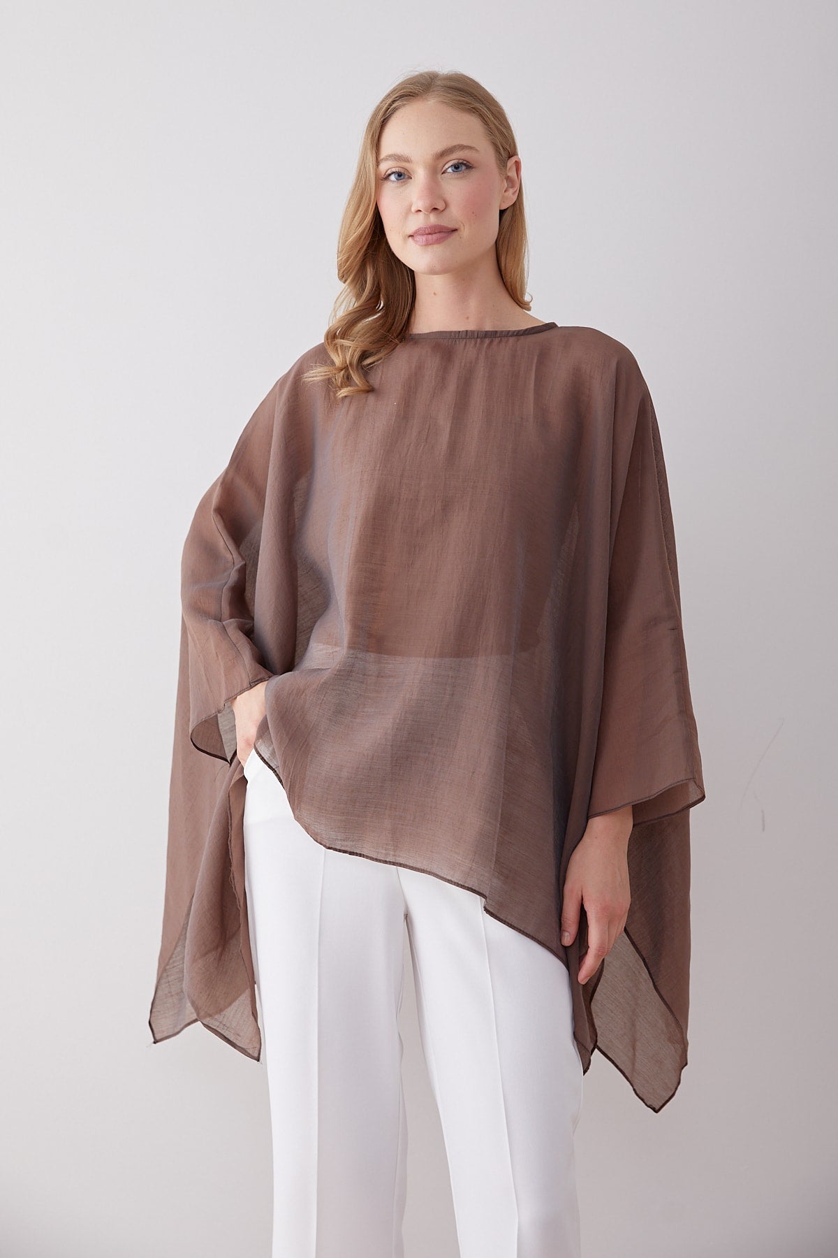 Tül Pelerin Tunik 32-2917