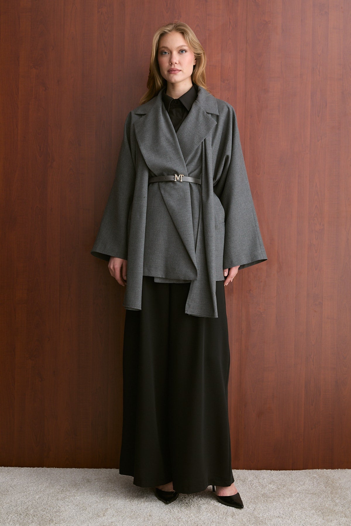 Poliviskon Şallı Ceket 32-2700