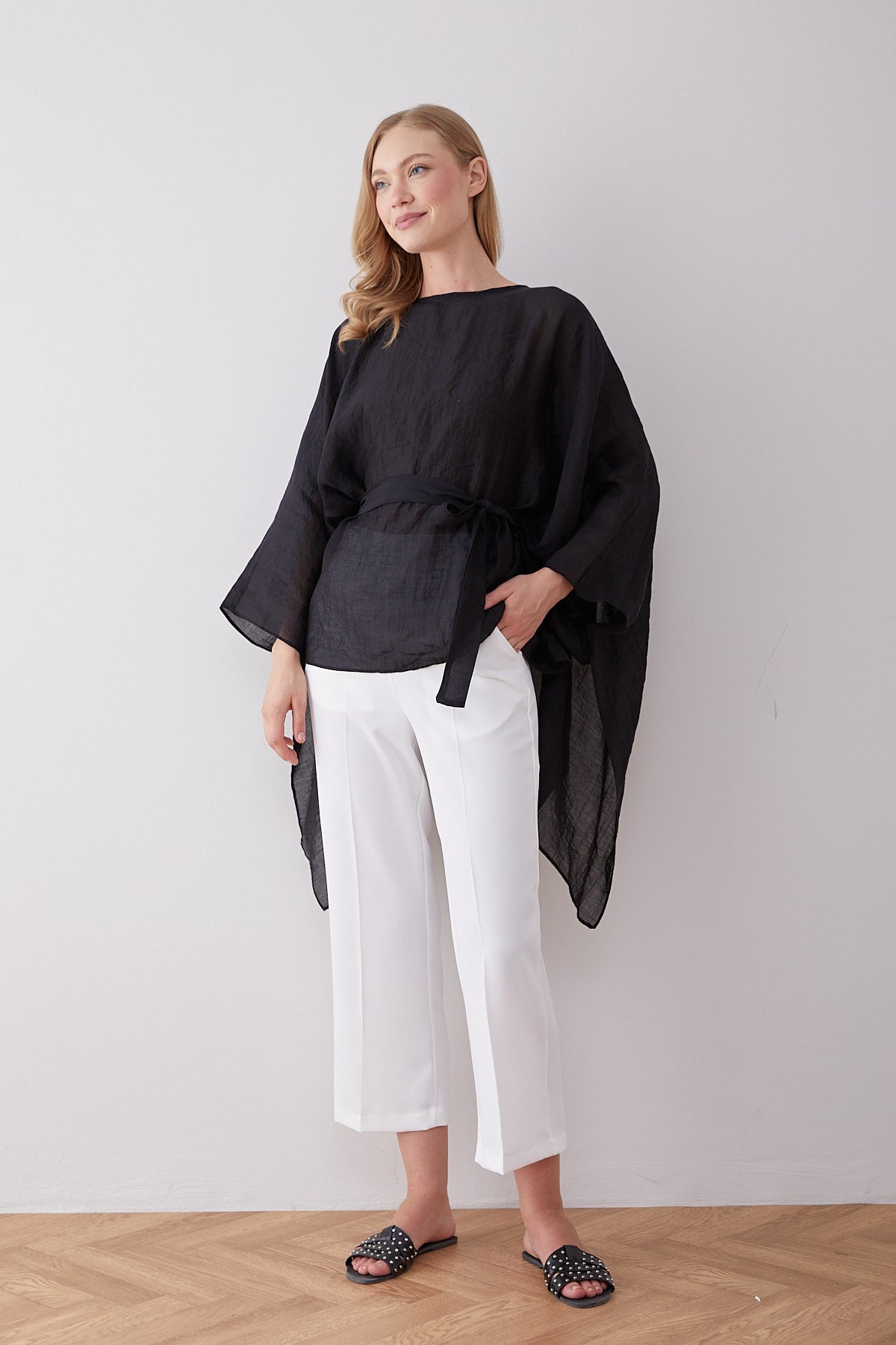 Tül Pelerin Tunik 32-2917