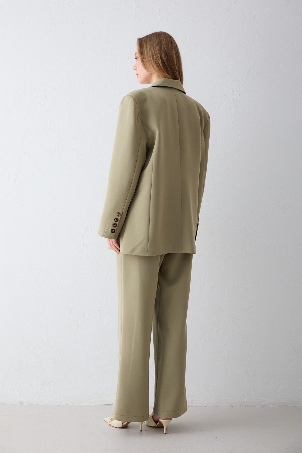 Oversize Ceketli Takım 32-2734