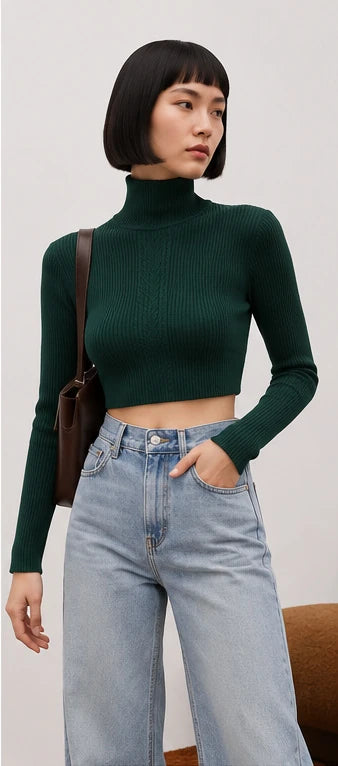 CROP TRİKO BADİ