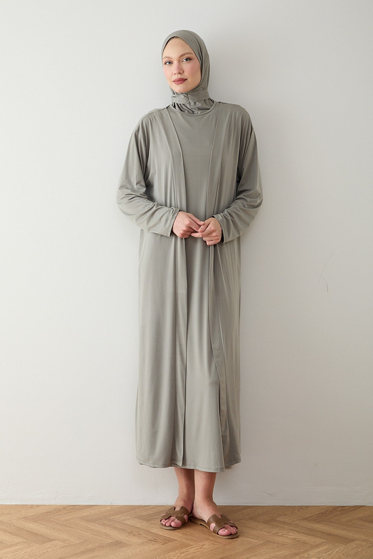 Elbise Abaya Takım 68-6315