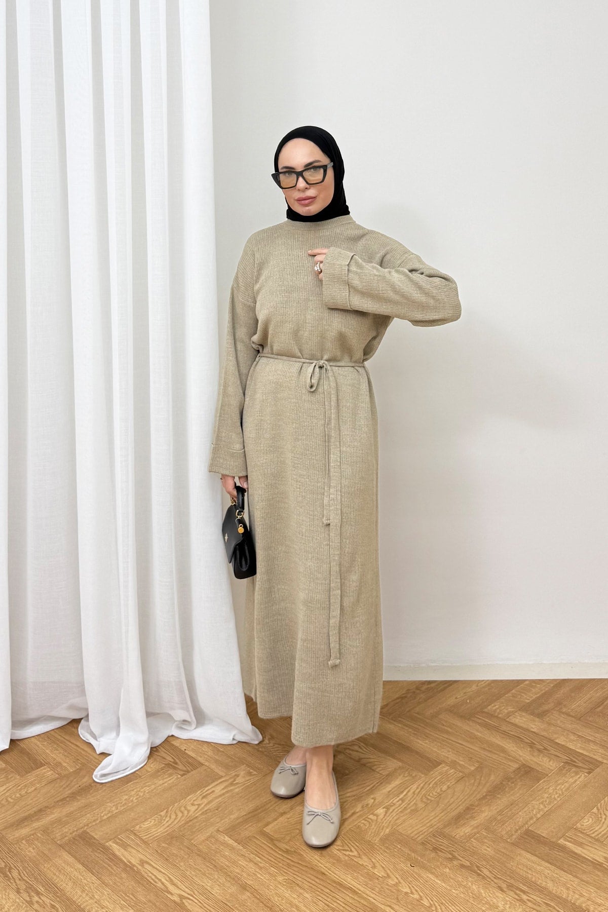 Triko Elbise 80-8419