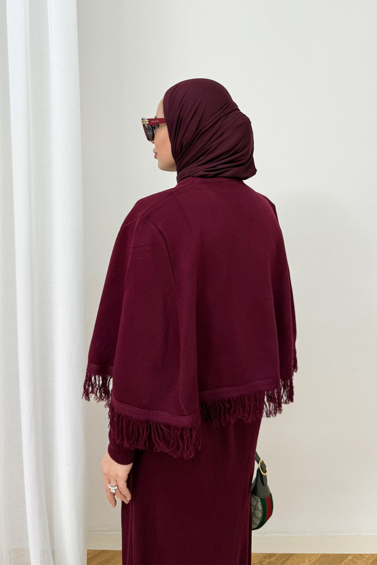 İkili Triko Elbise 87-25880