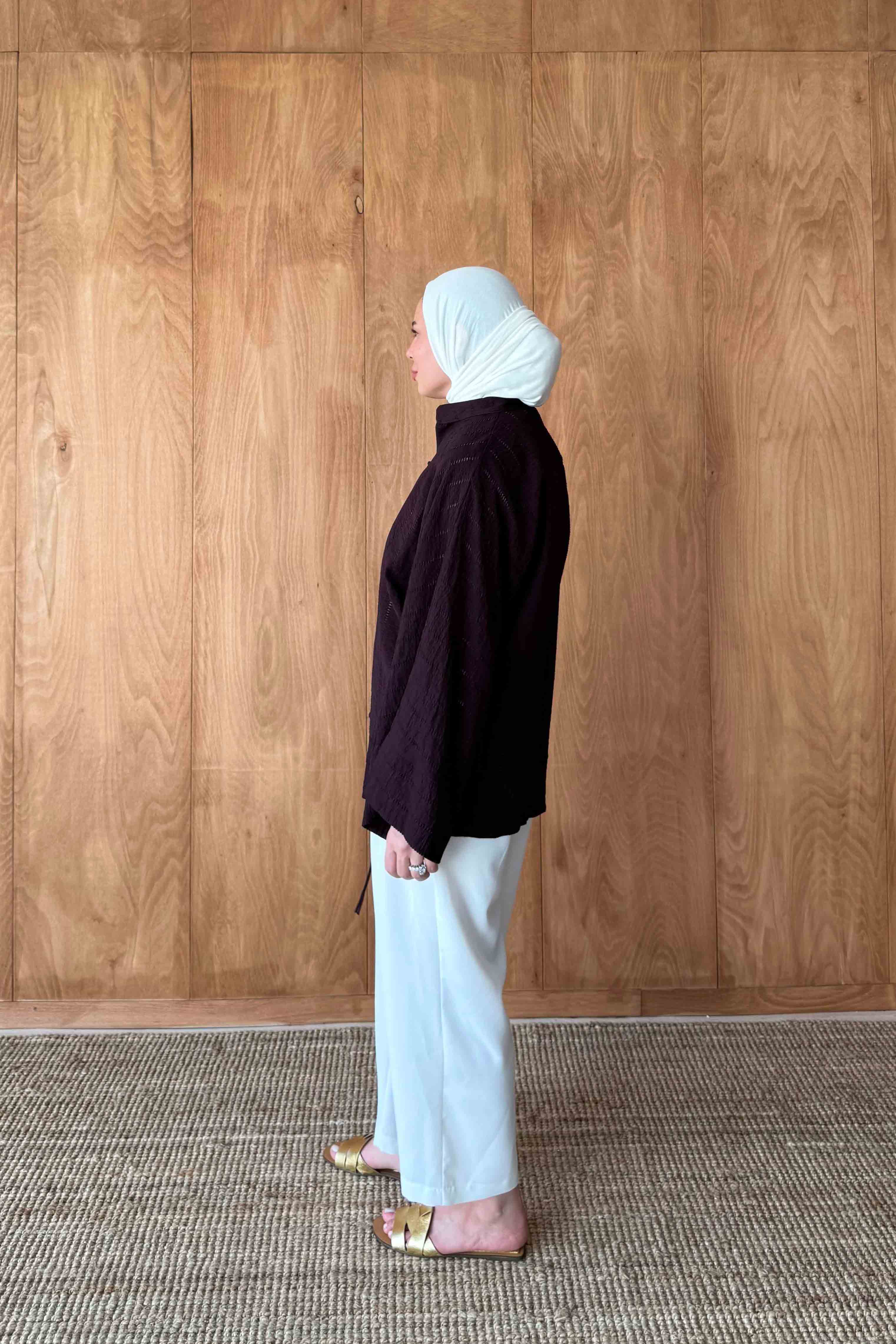 Kesme Kumaşlı Bağlamalı Kap 32-2934