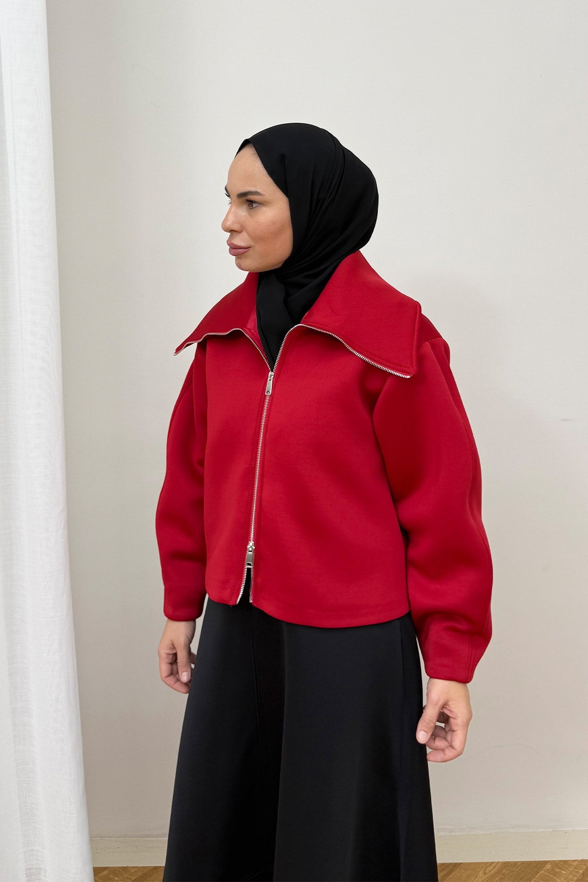 Scuba Puf Fermuarlı Ceket 3-4060