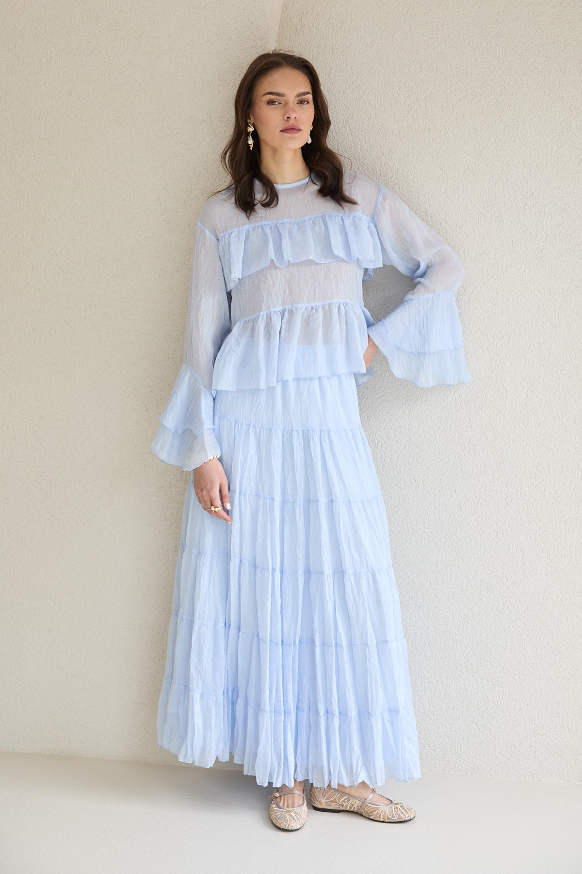 Tül Kat Kat Etek 32-2799