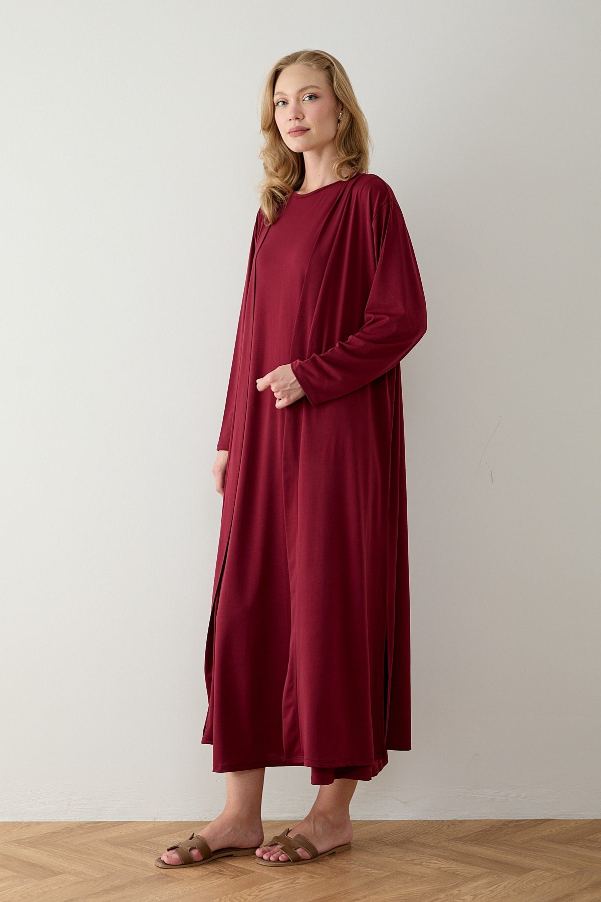 Elbise Abaya Takım 68-6315