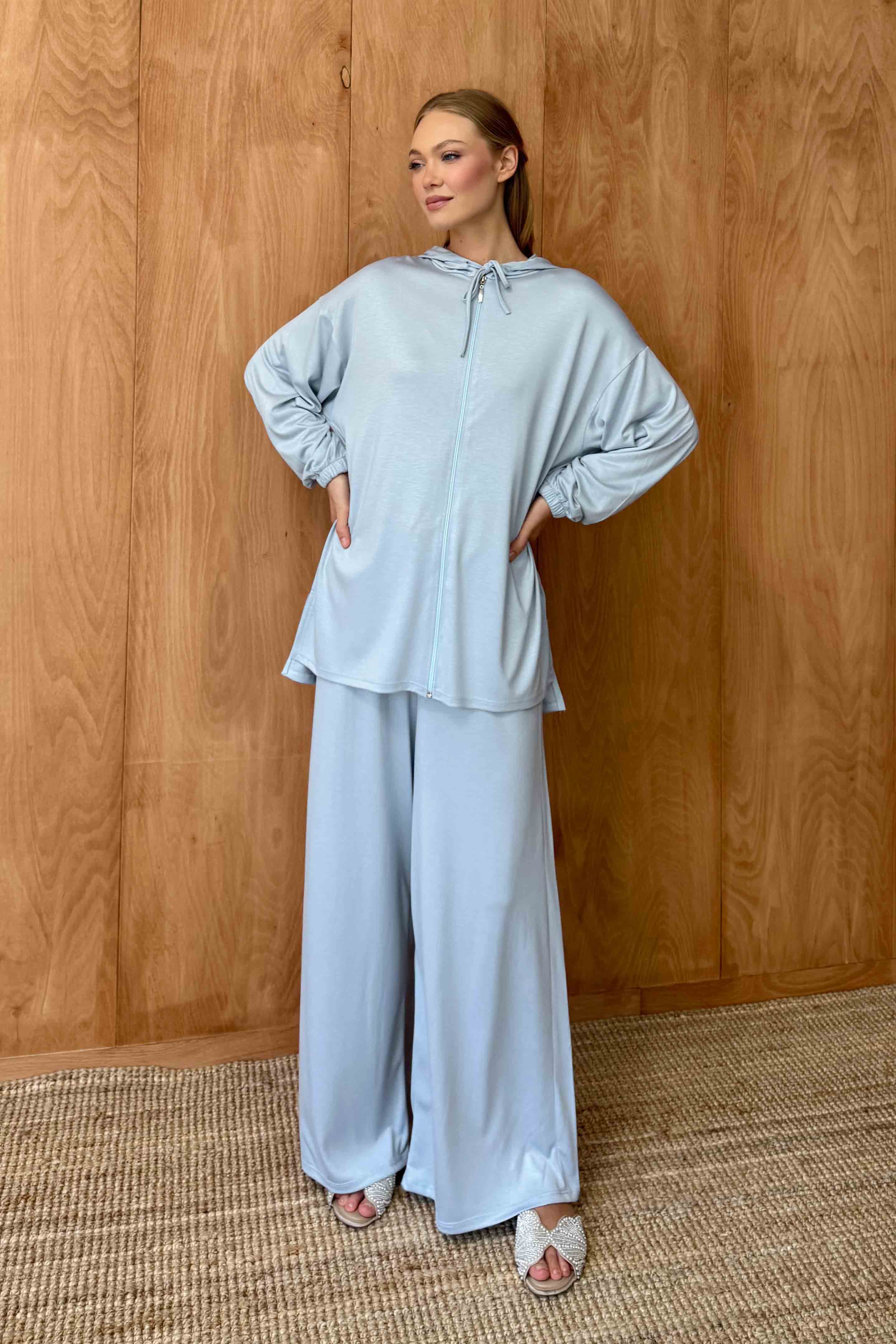 Fermuarlı Basic Takım 68-6401