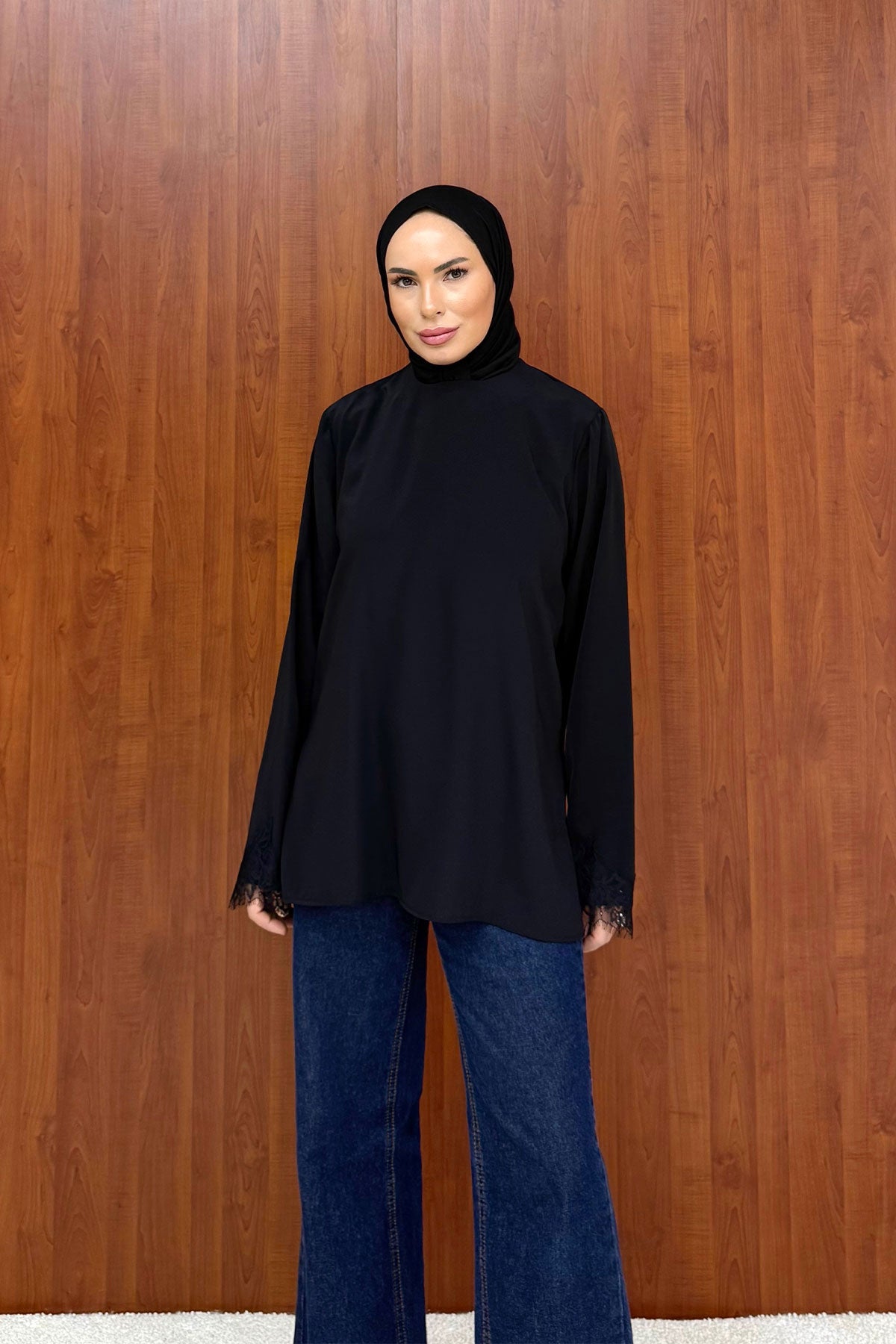 Dantelli Pelerin Tunik 32-2886