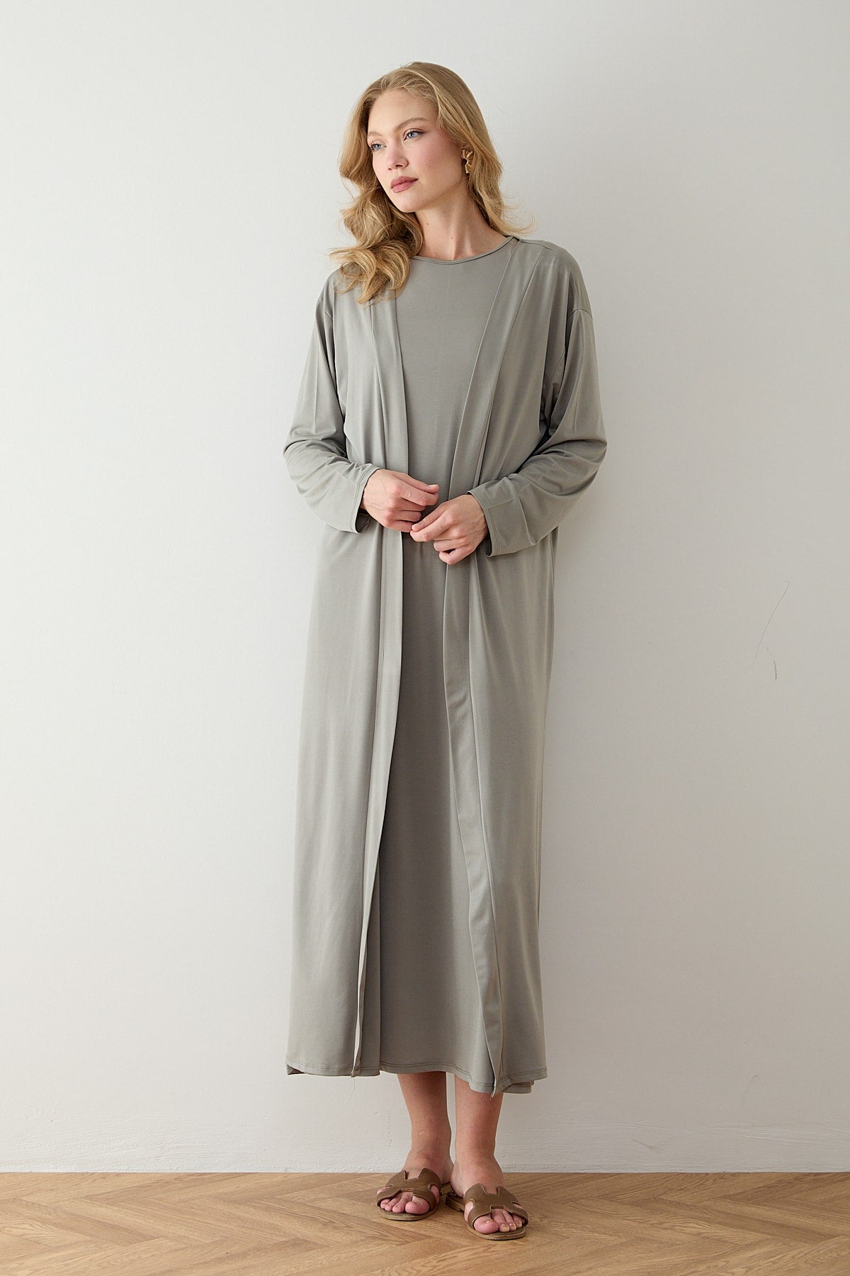 Elbise Abaya Takım 68-6315