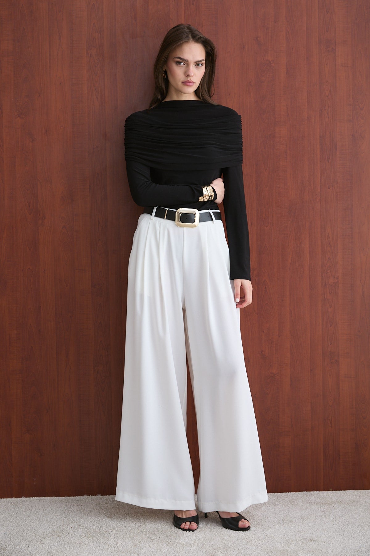 Kemerli Pantolon 32-2798