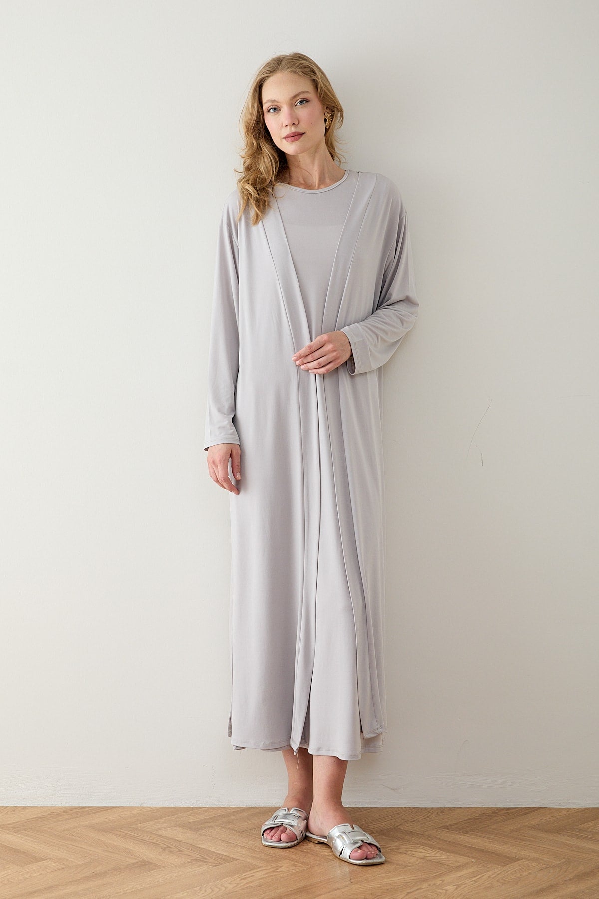 Elbise Abaya Takım 68-6315