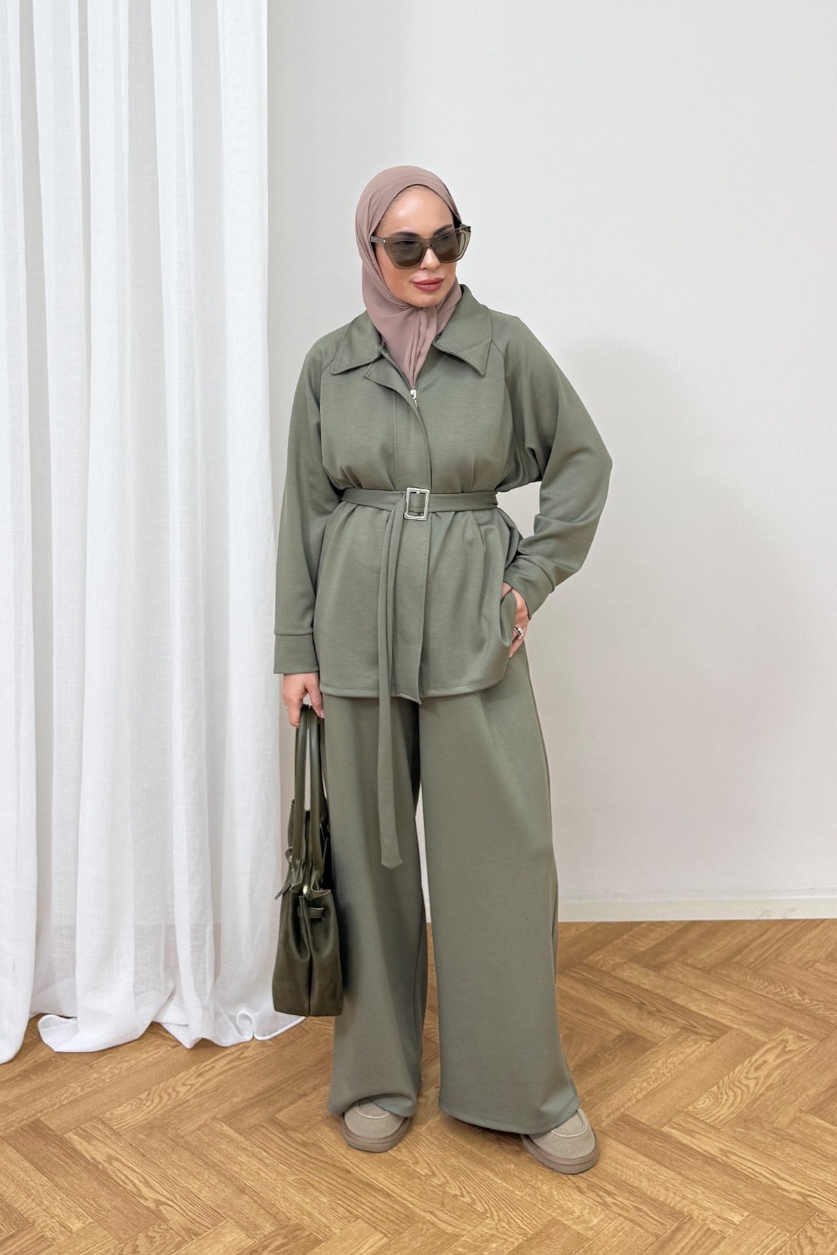 Kuşaklı Modal Takım 68-6613