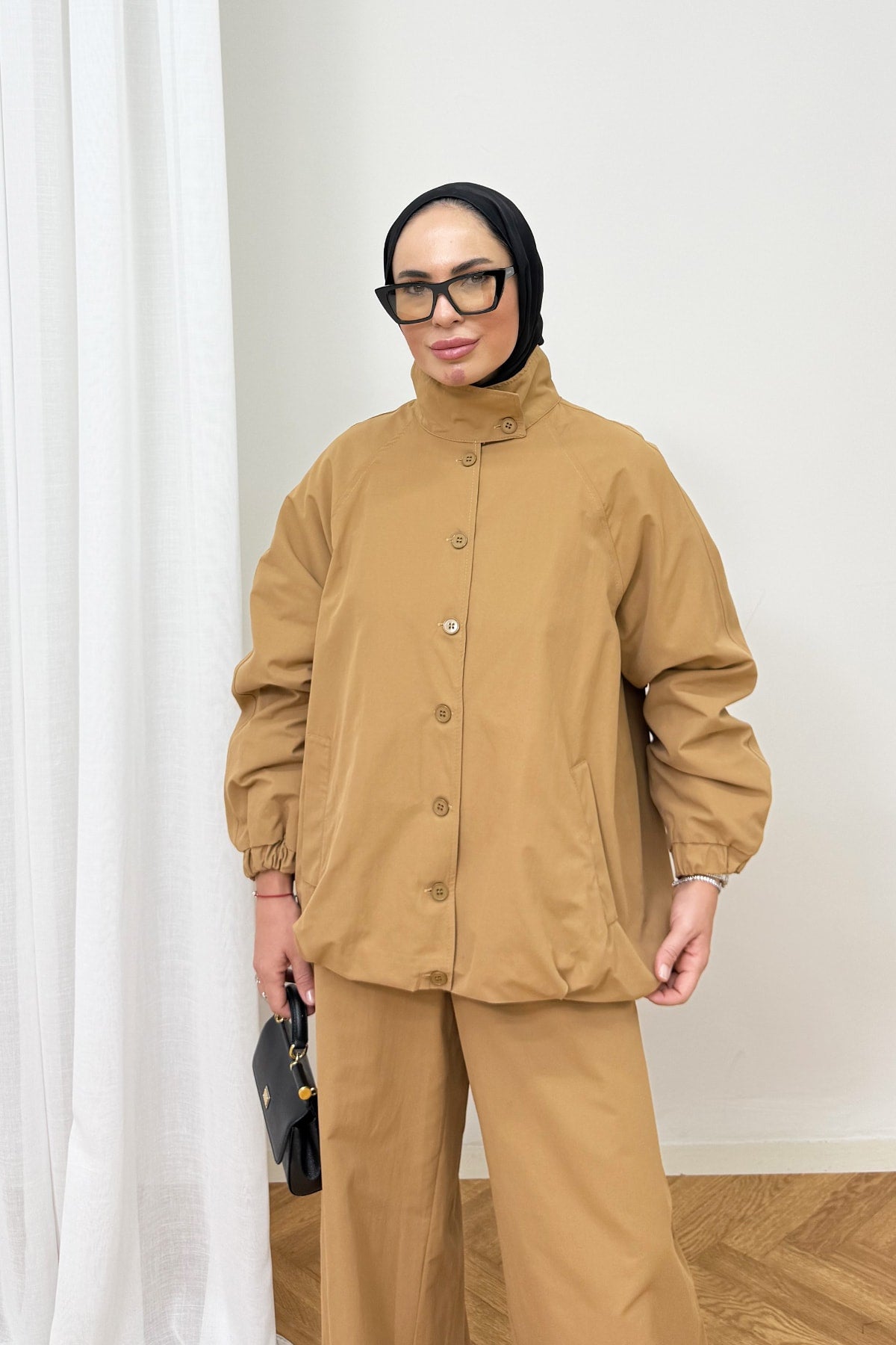 Trench Pantolonlu Takım 3-4578