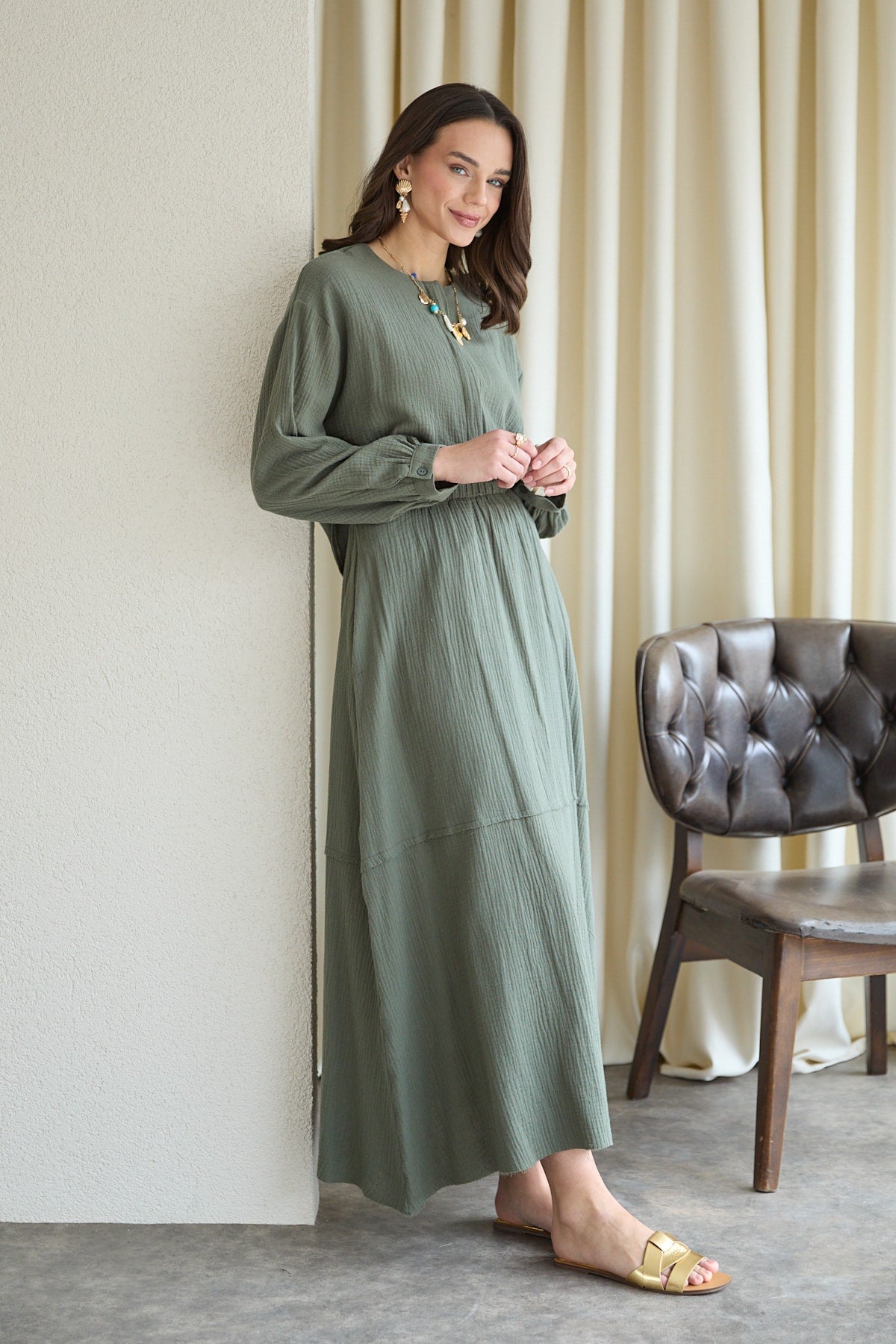 Müslin Etekli Takım 32-2822