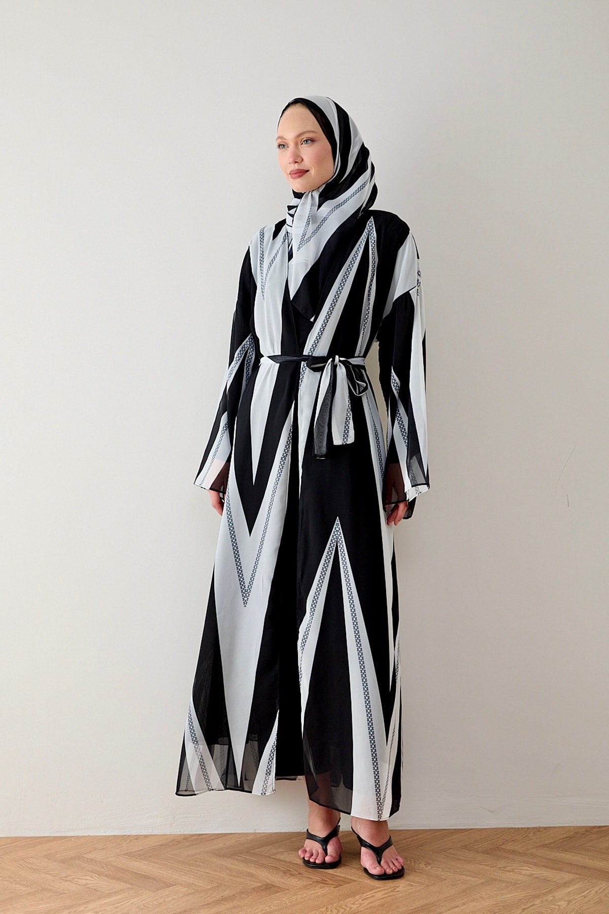 Abaya Şal Takım 12-39101
