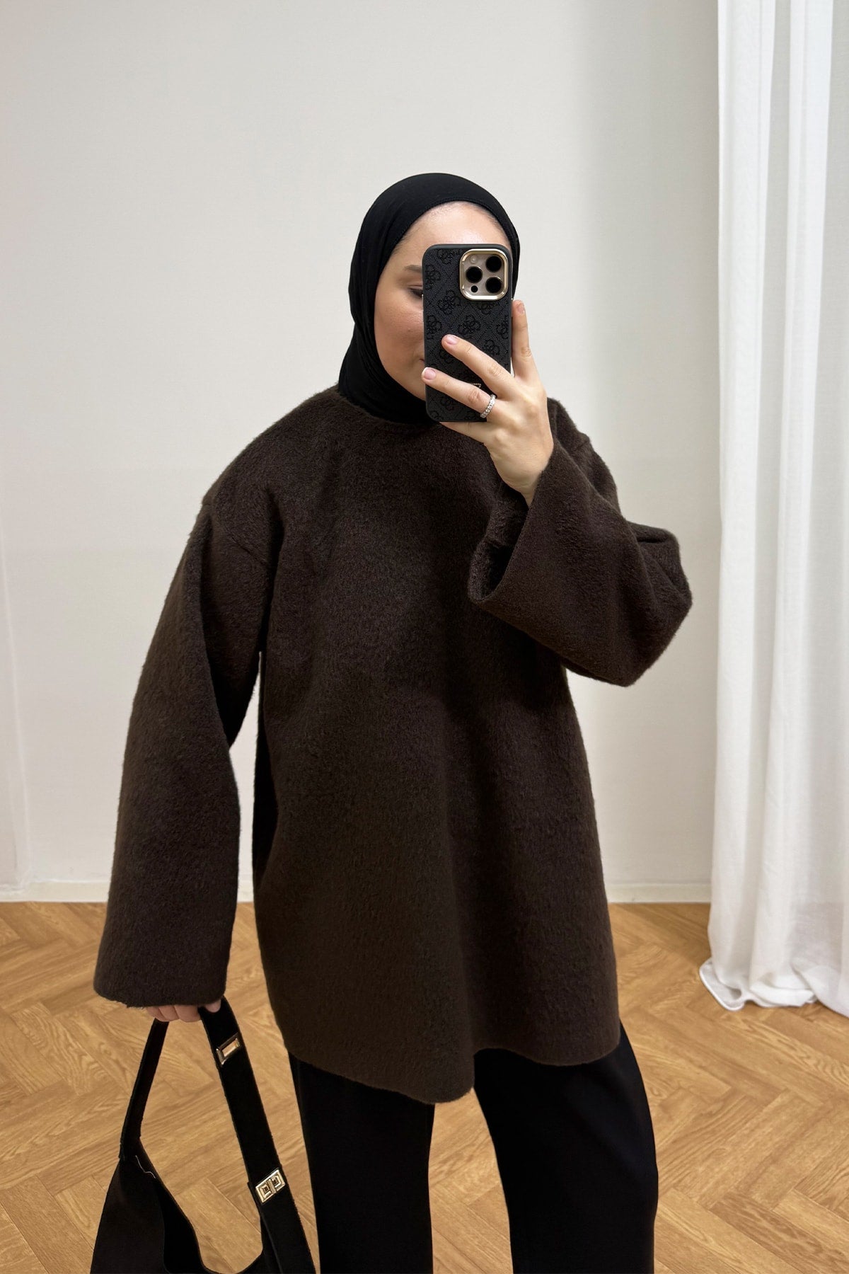 Kemerli Keçe Tunik 3-4617