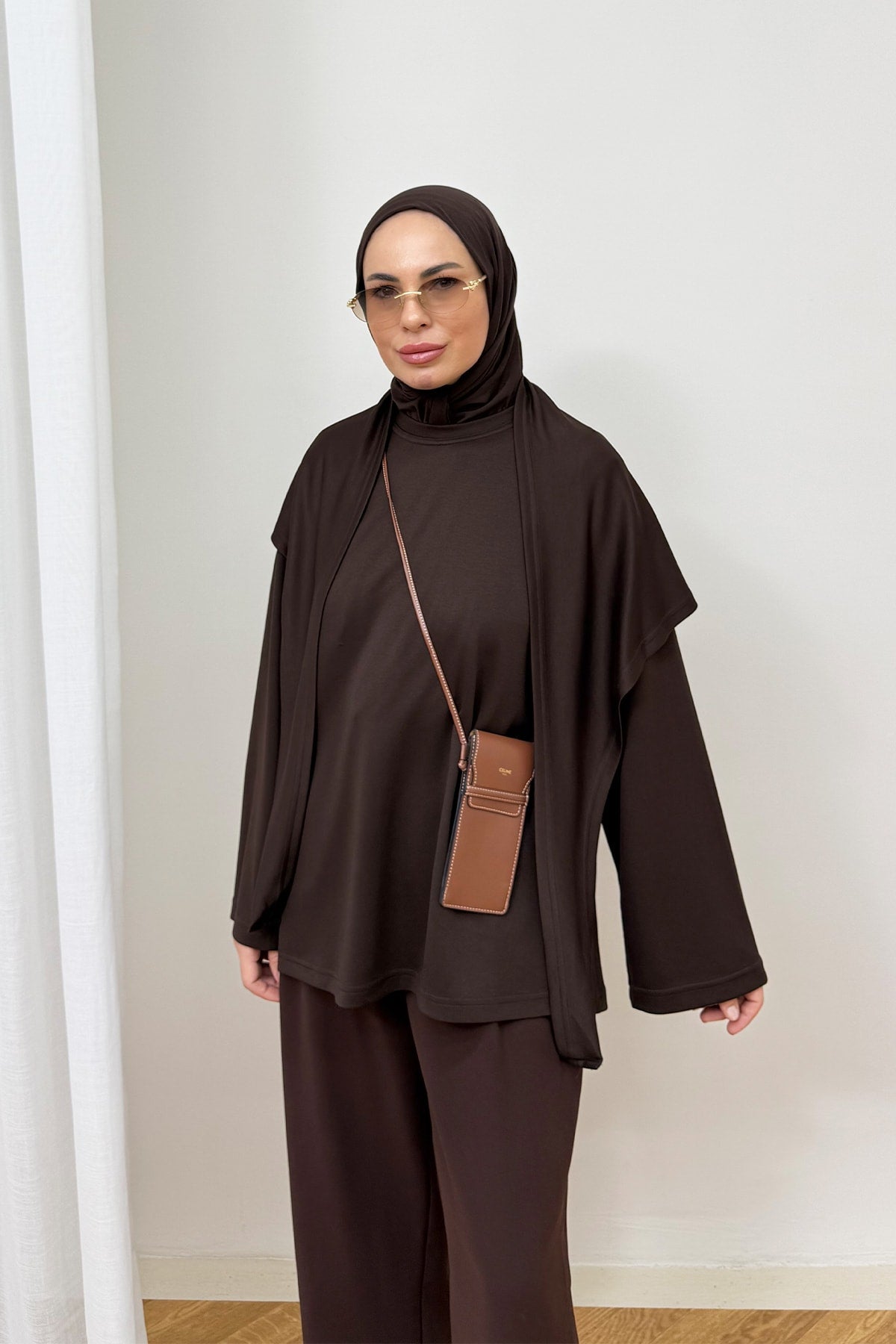 Şal Detaylı Tunik 3-4585