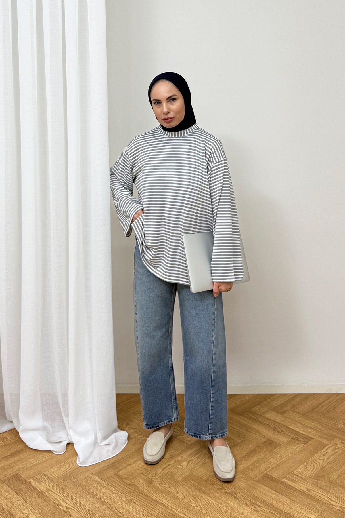 Çizgili Tunik 3-0010