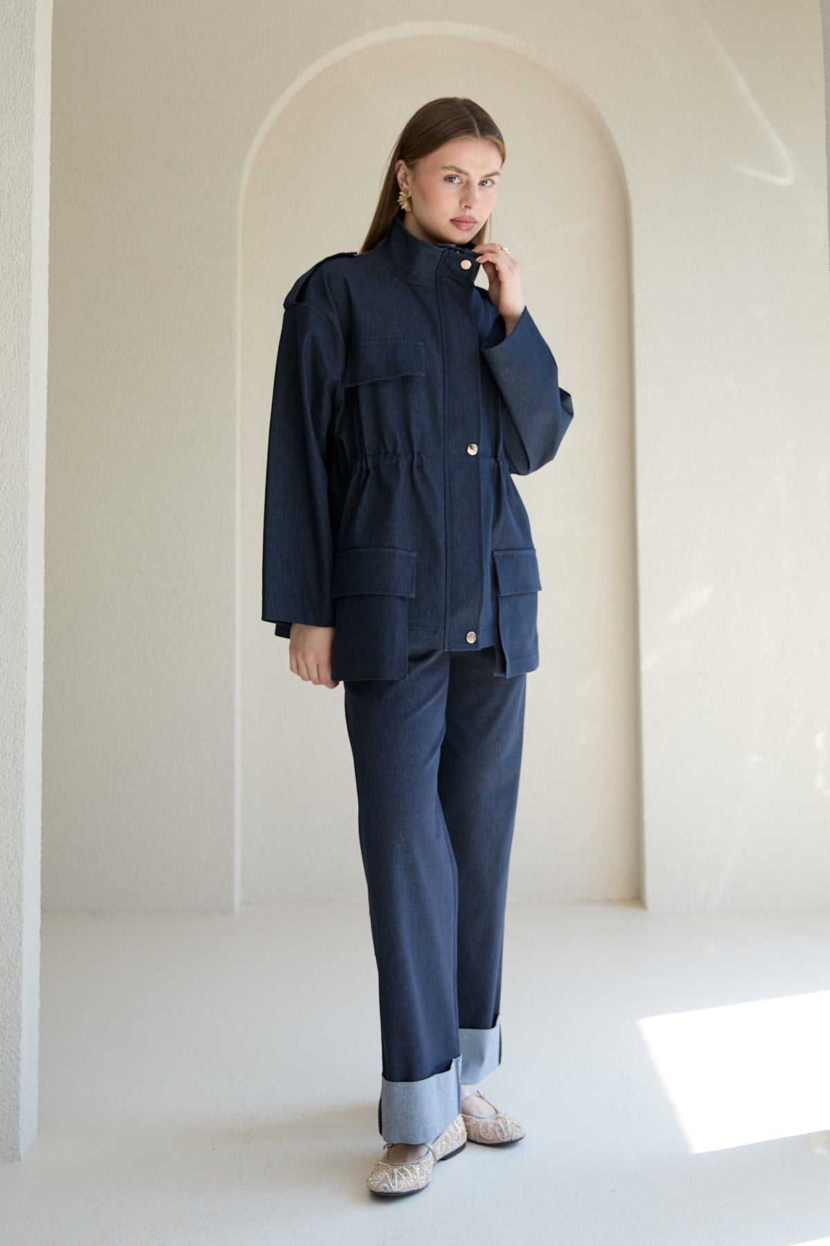 Denim Cepli Takım 32-2770