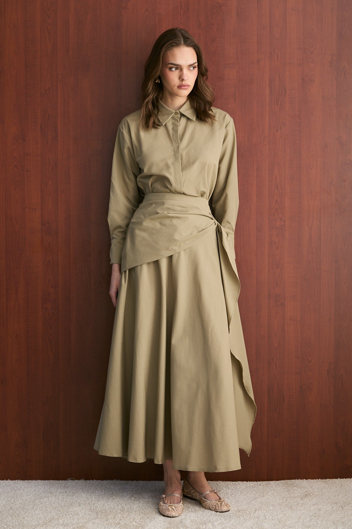 Poplin Etekli Takım 32-2745