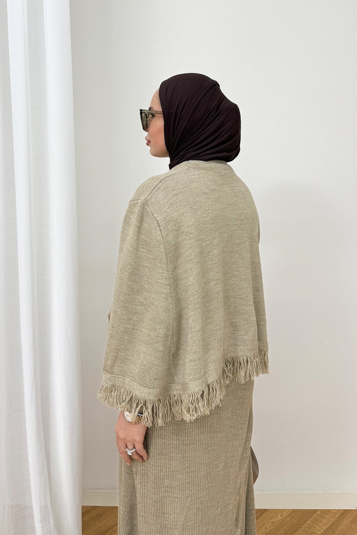 İkili Triko Elbise 87-25880