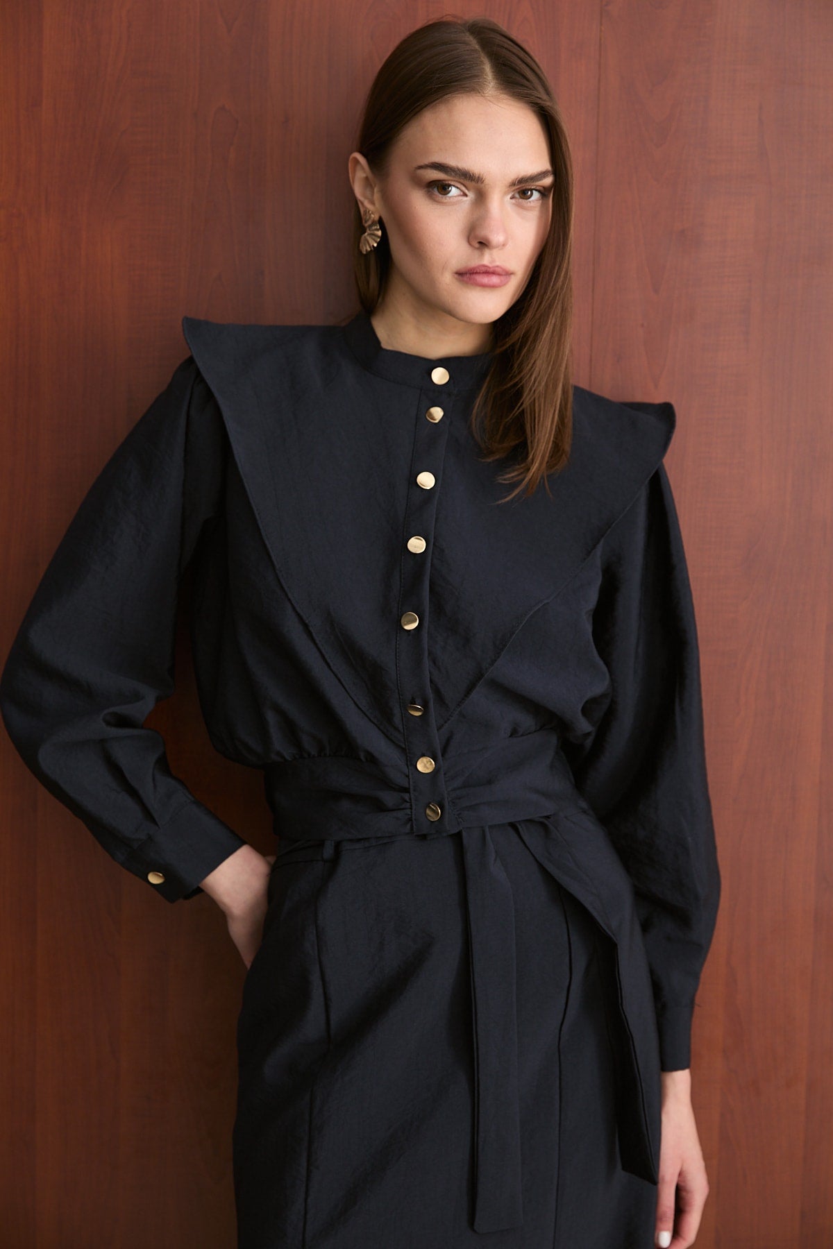 Çıtçıtlı Bomber Ceket 32-2778