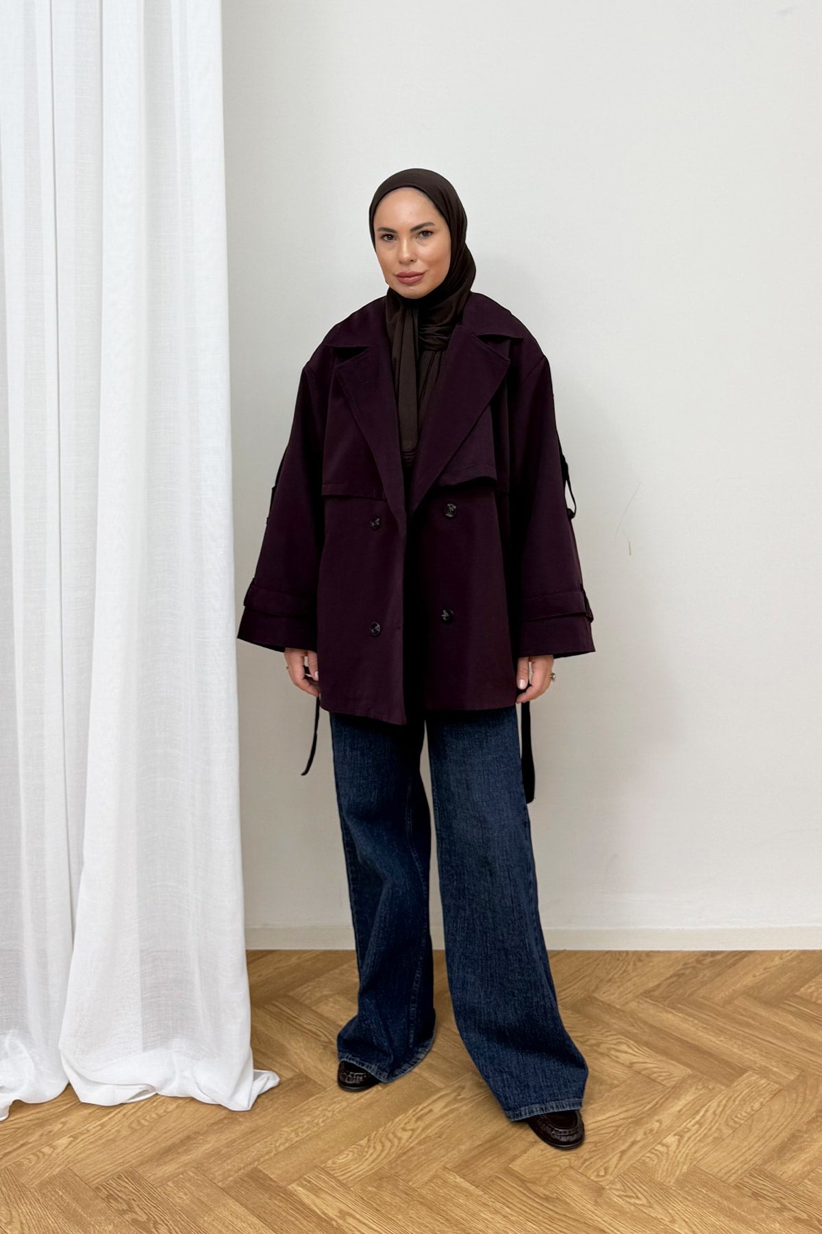 Kısa Oversize Trench 12-70164-1