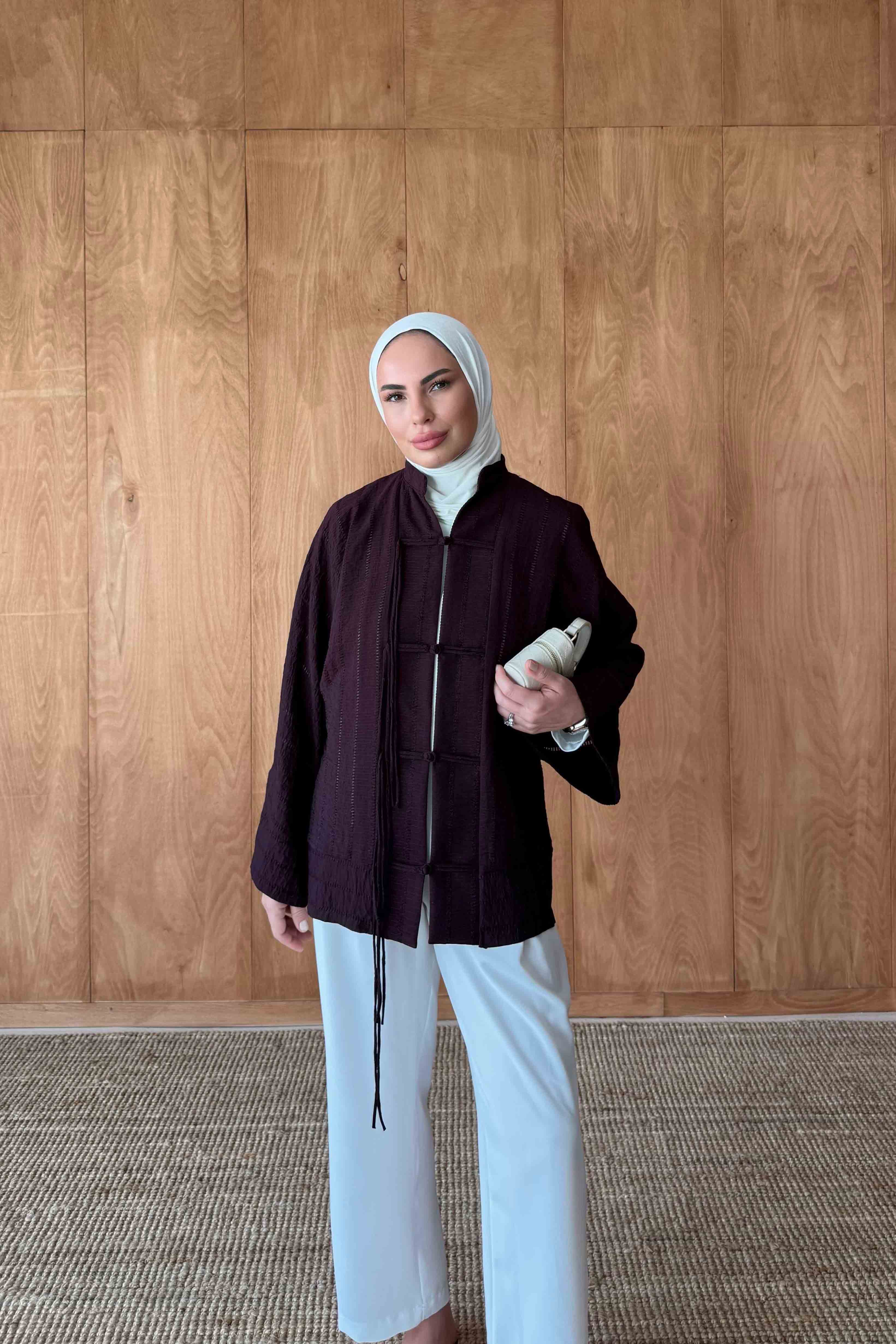 Kesme Kumaşlı Bağlamalı Kap 32-2934