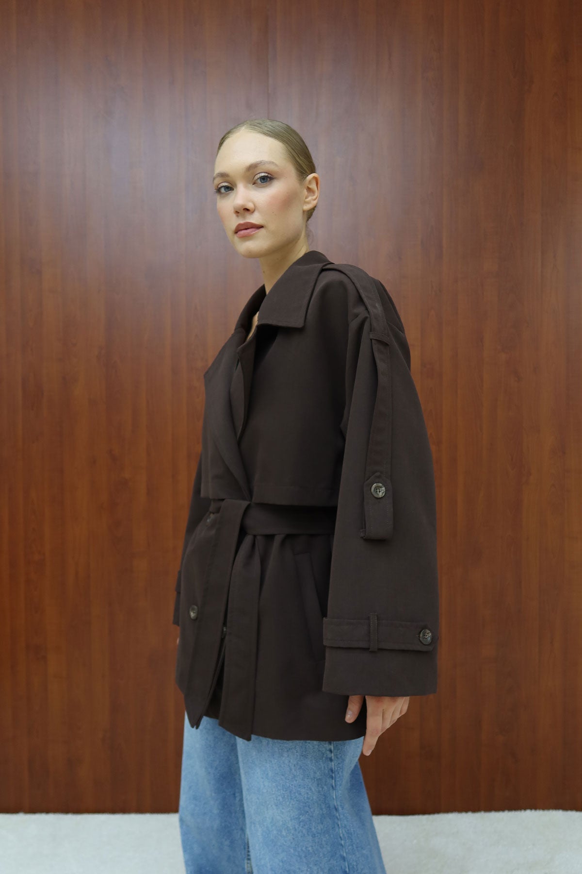Kısa Oversize Trench 12-70164