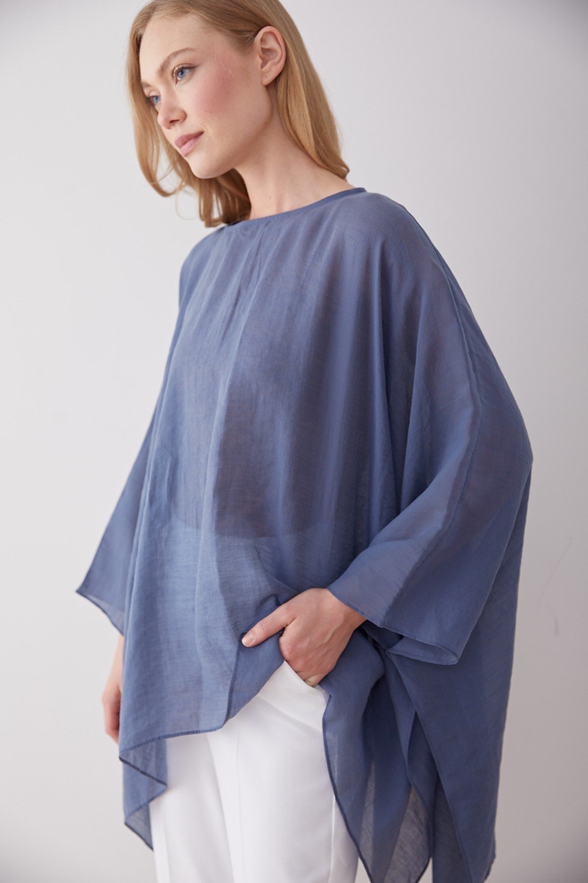 Tül Pelerin Tunik 32-2917