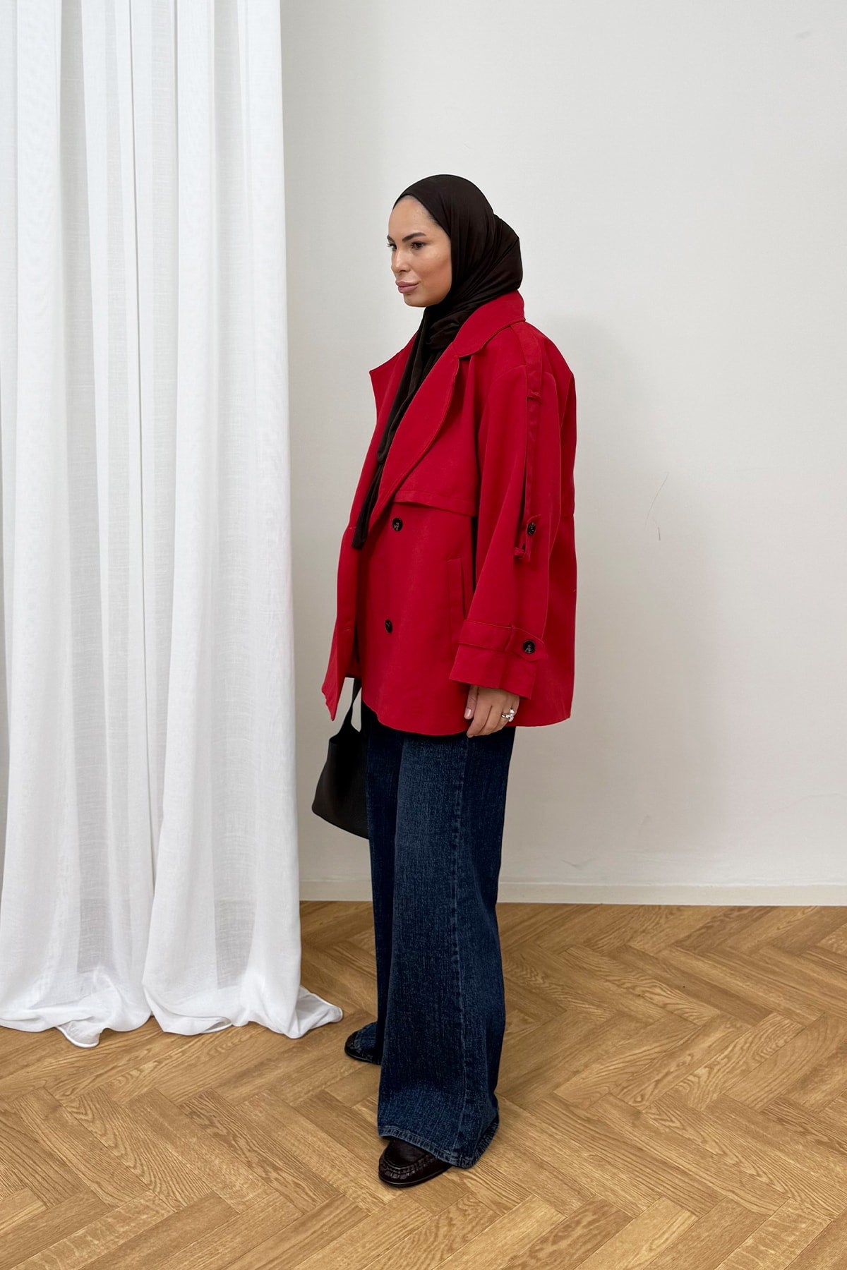 Kısa Oversize Trench 12-70164-1