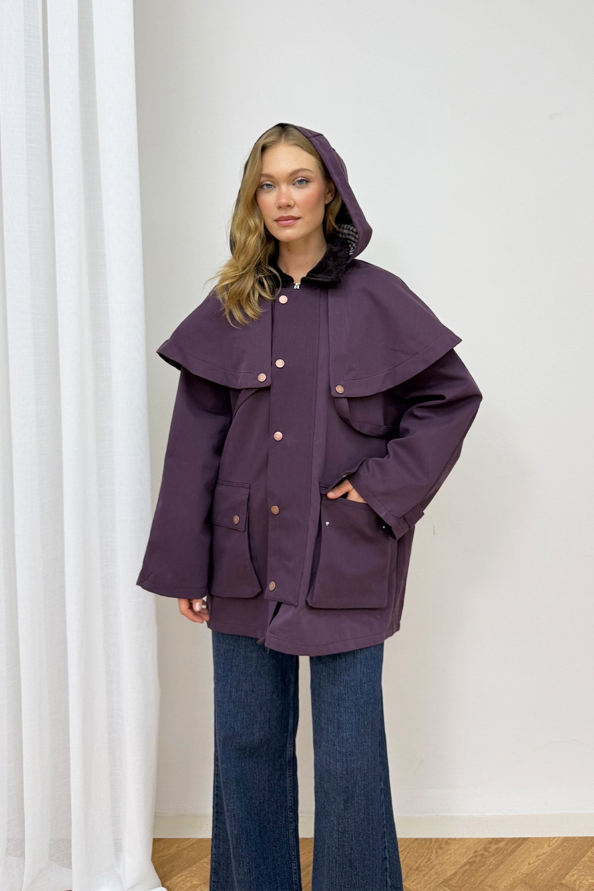 Çıtçıtlı Parka 86-0630