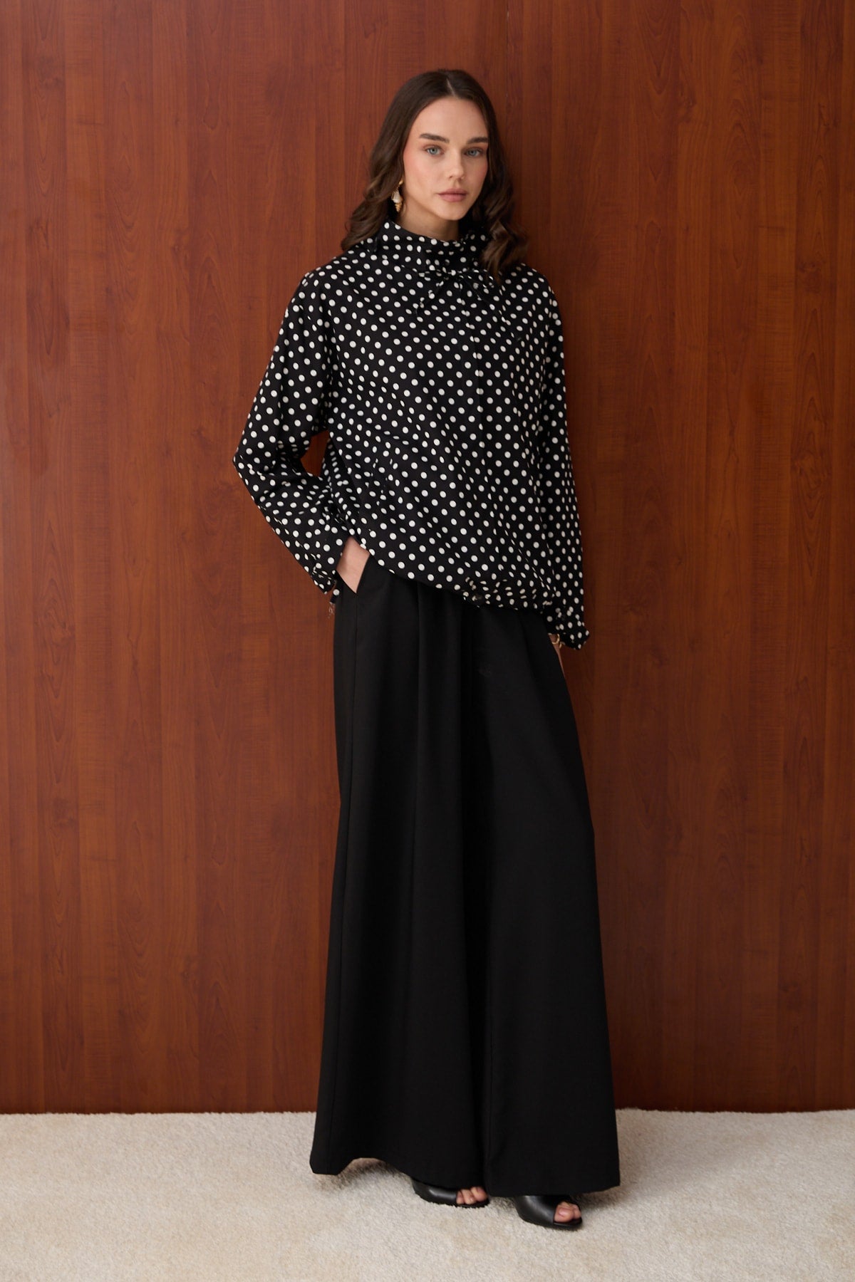 Puantiye Poplin Kap 32-2818