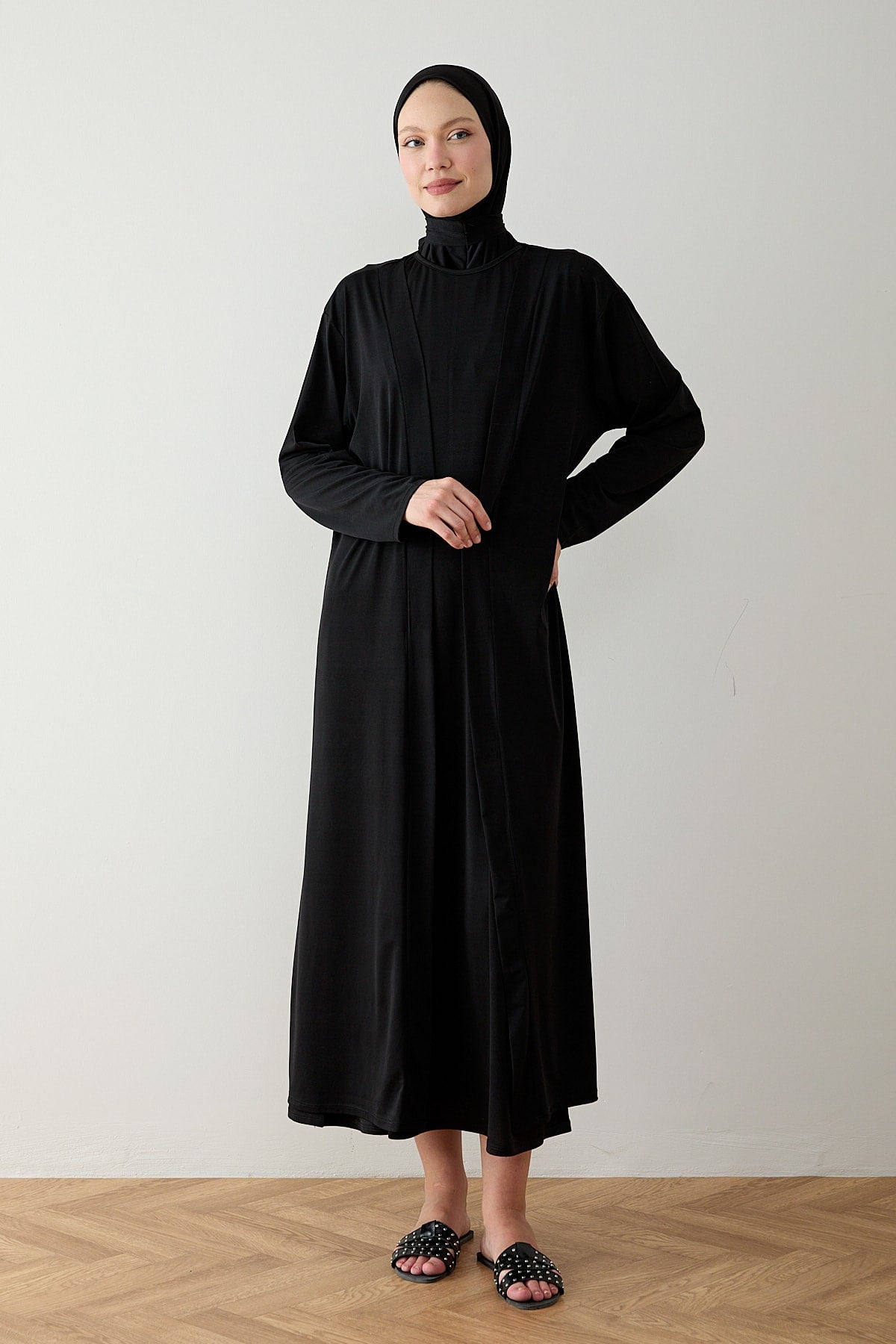 Elbise Abaya Takım 68-6315
