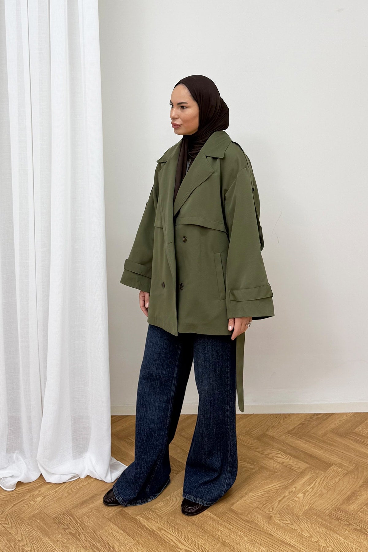 Kısa Oversize Trench 12-70164-1