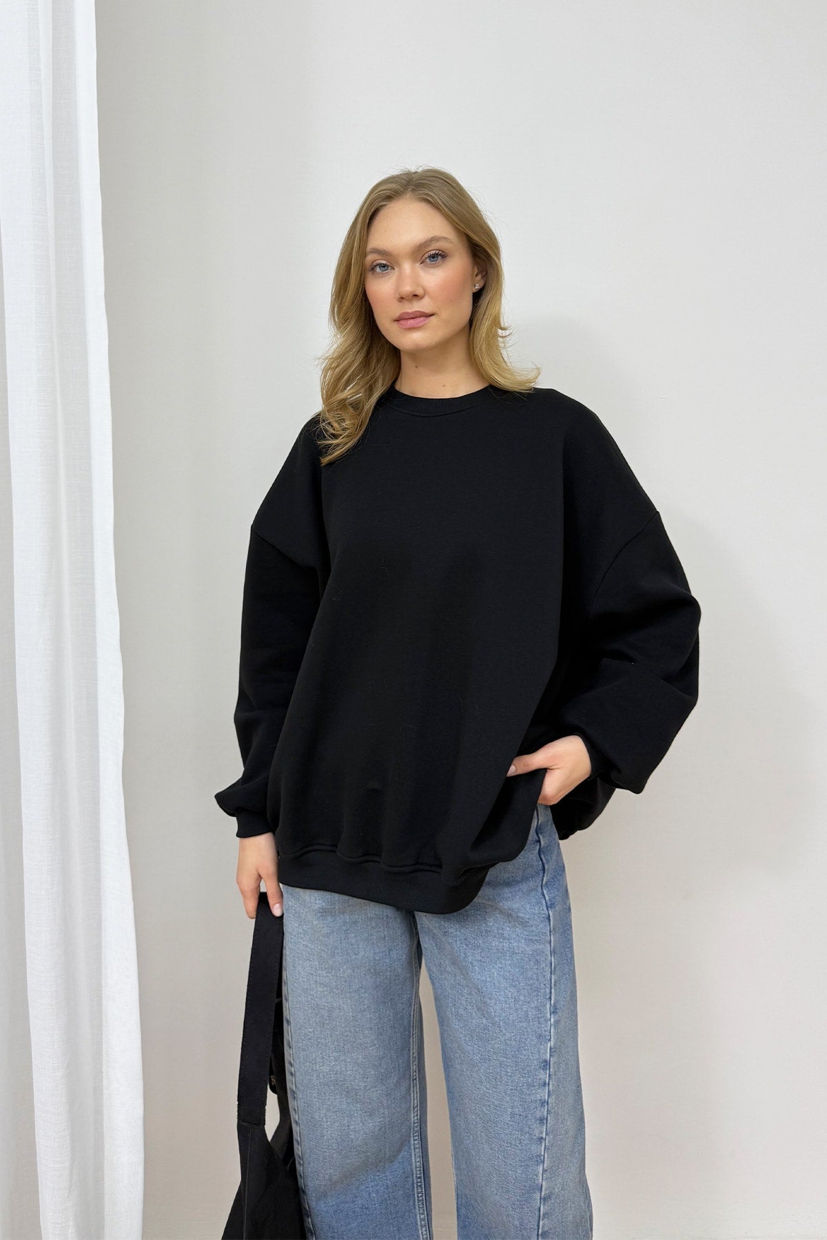 Şardonlu Üç İplik Sweat 102-2762